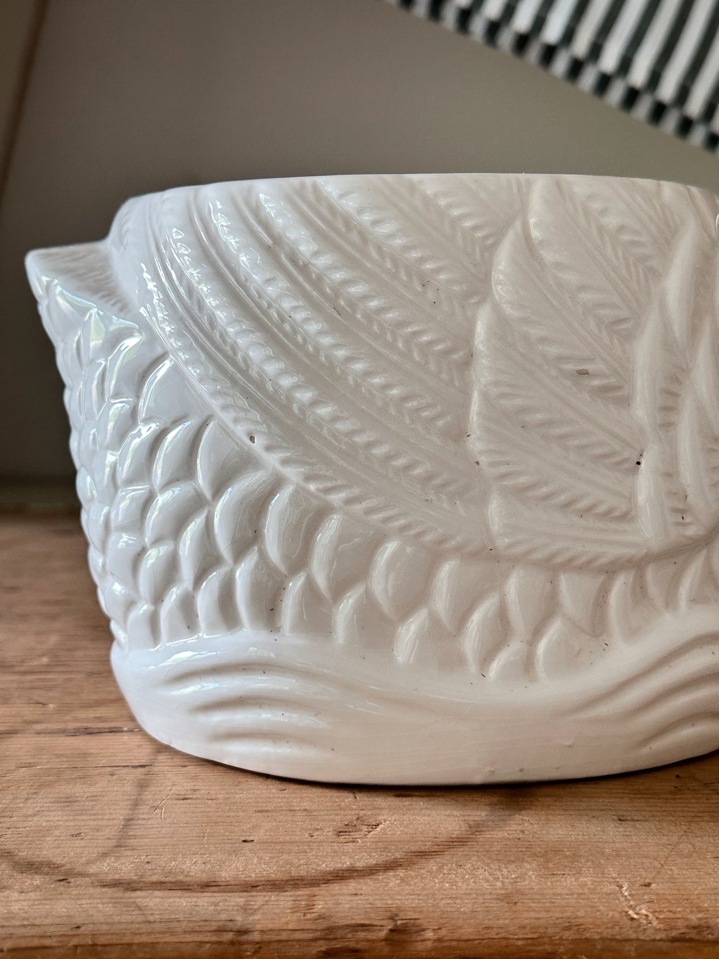 Vintage Swan Planter