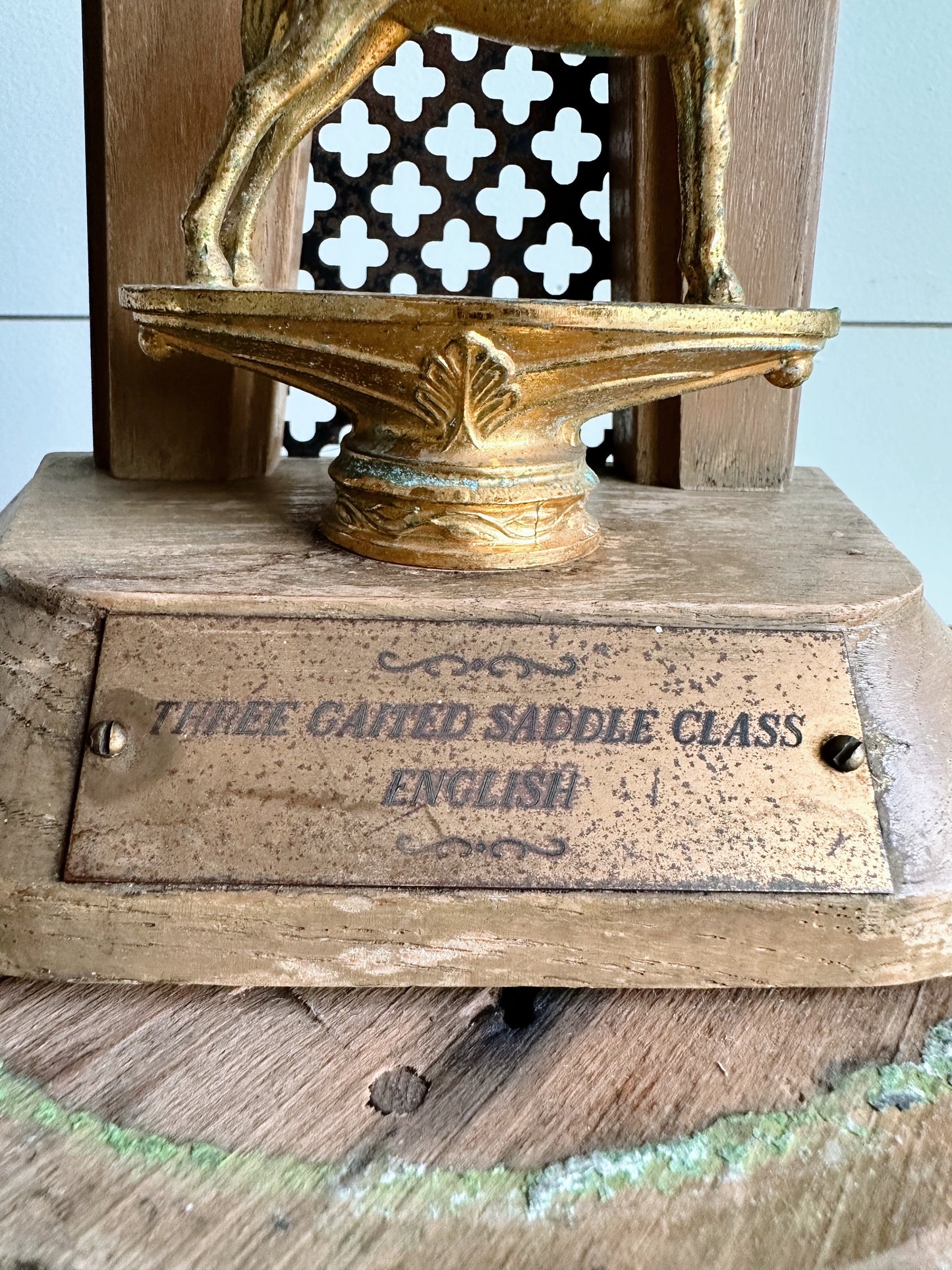 Vintage Horse Show Trophy