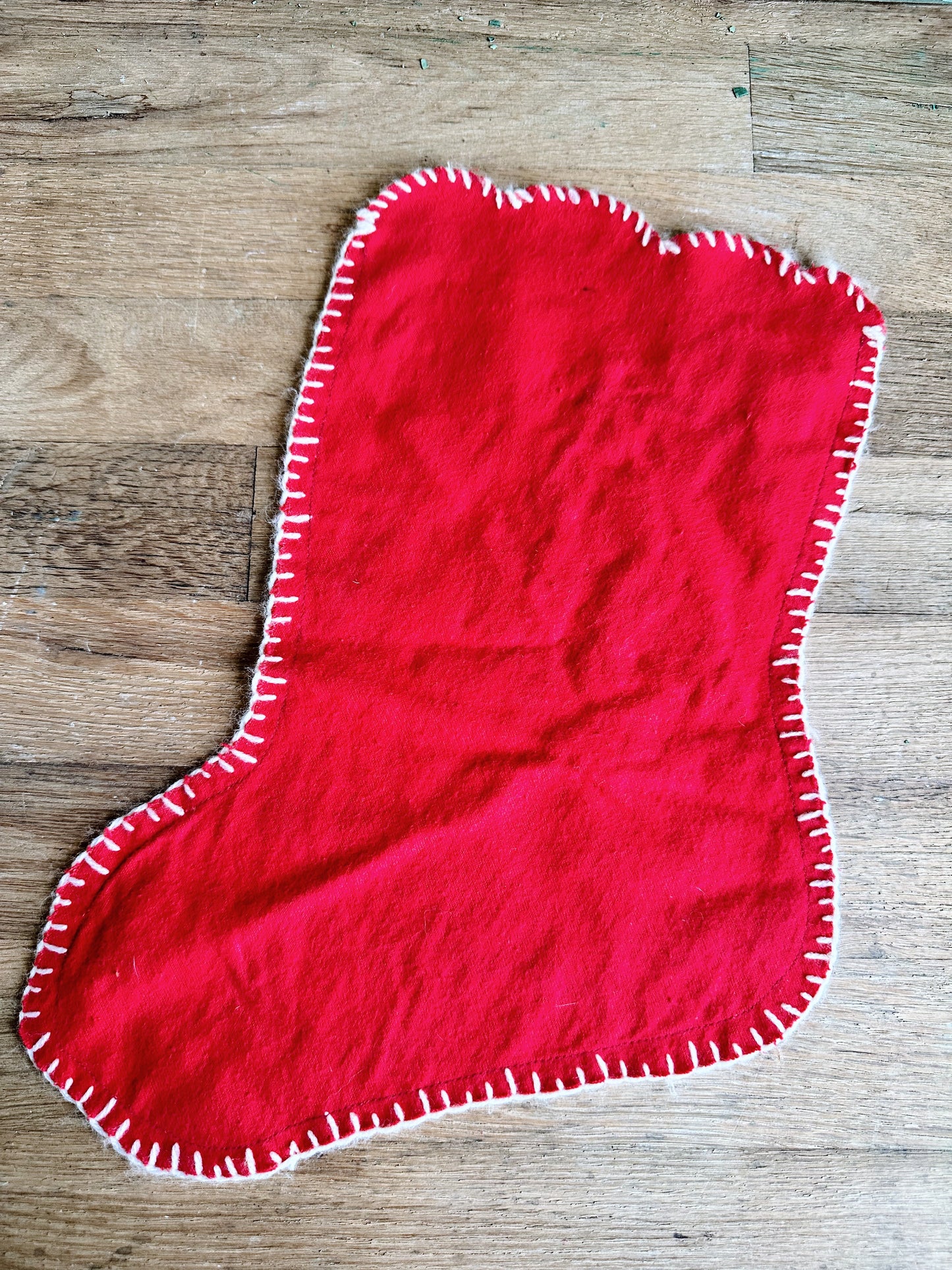 Handmade Vintage Stocking