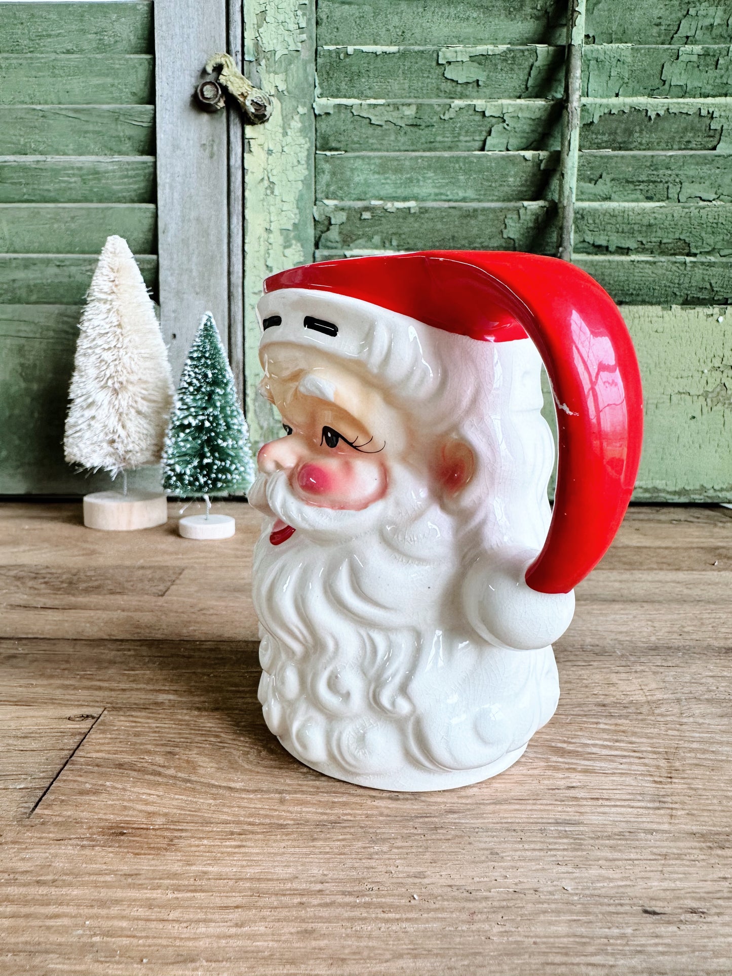 Vintage Santa Pitcher