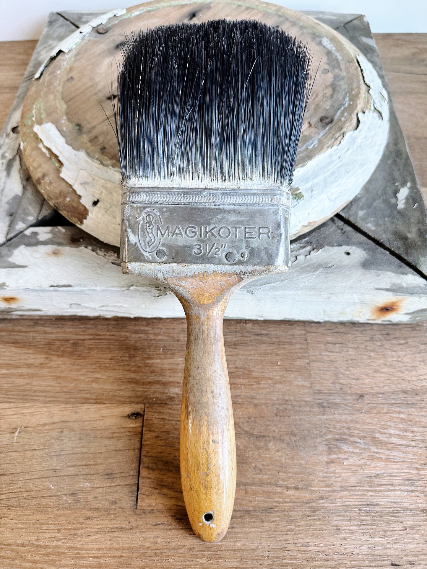 Collection of Two Vintage Paint Brushes