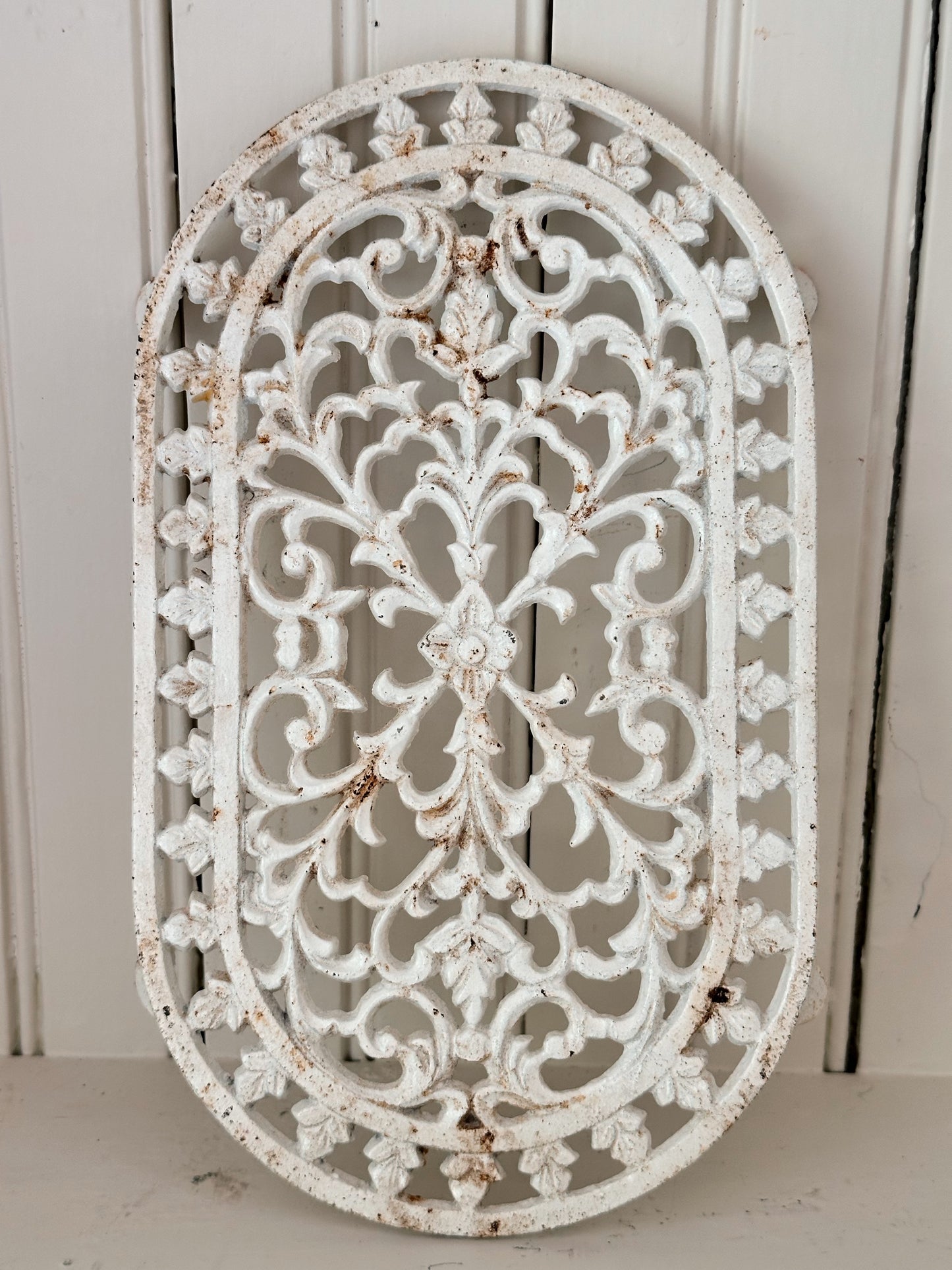 Pretty Vintage Cast Iron Trivet