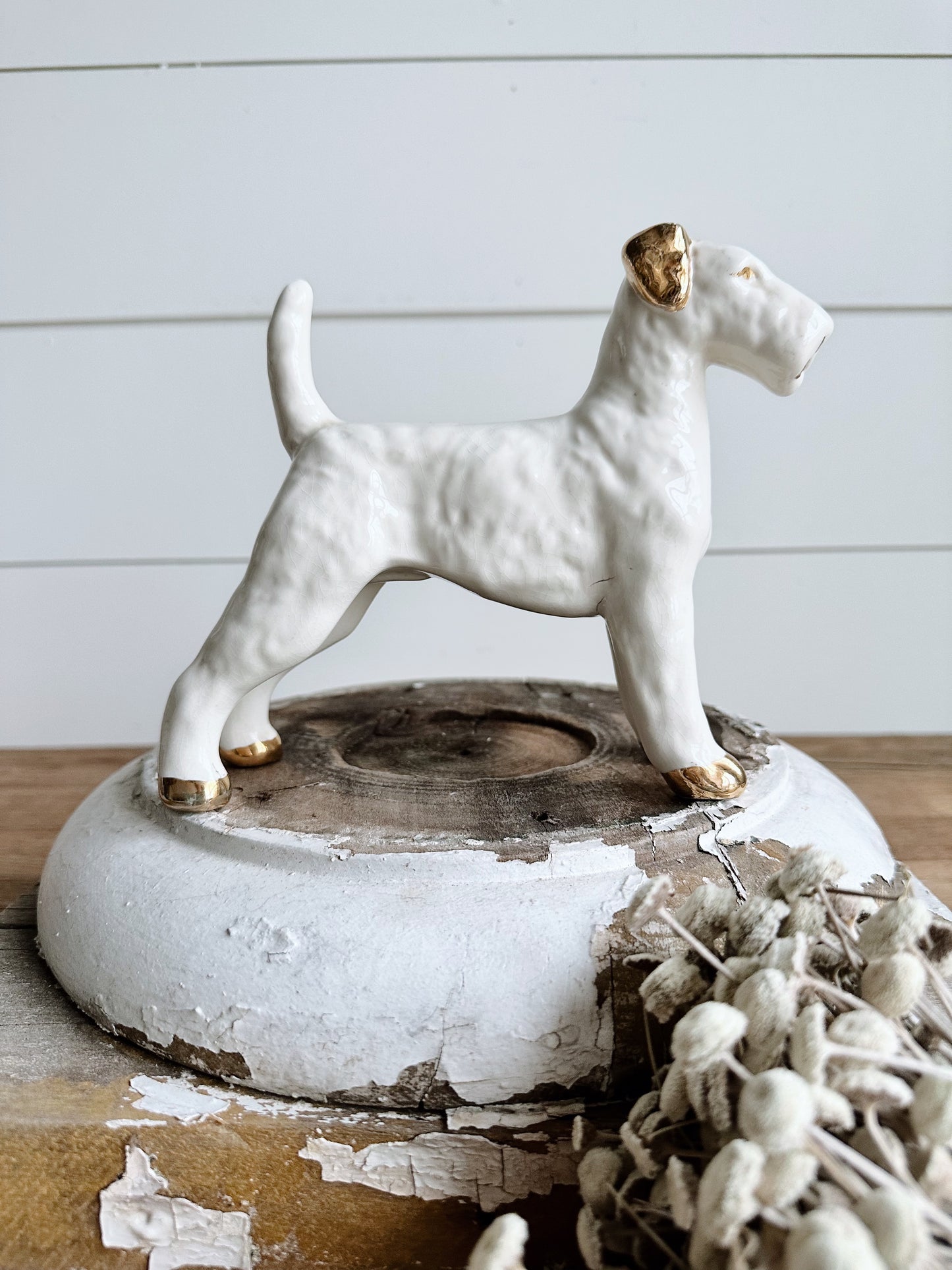 Vintage Airdale Terrier Figurine