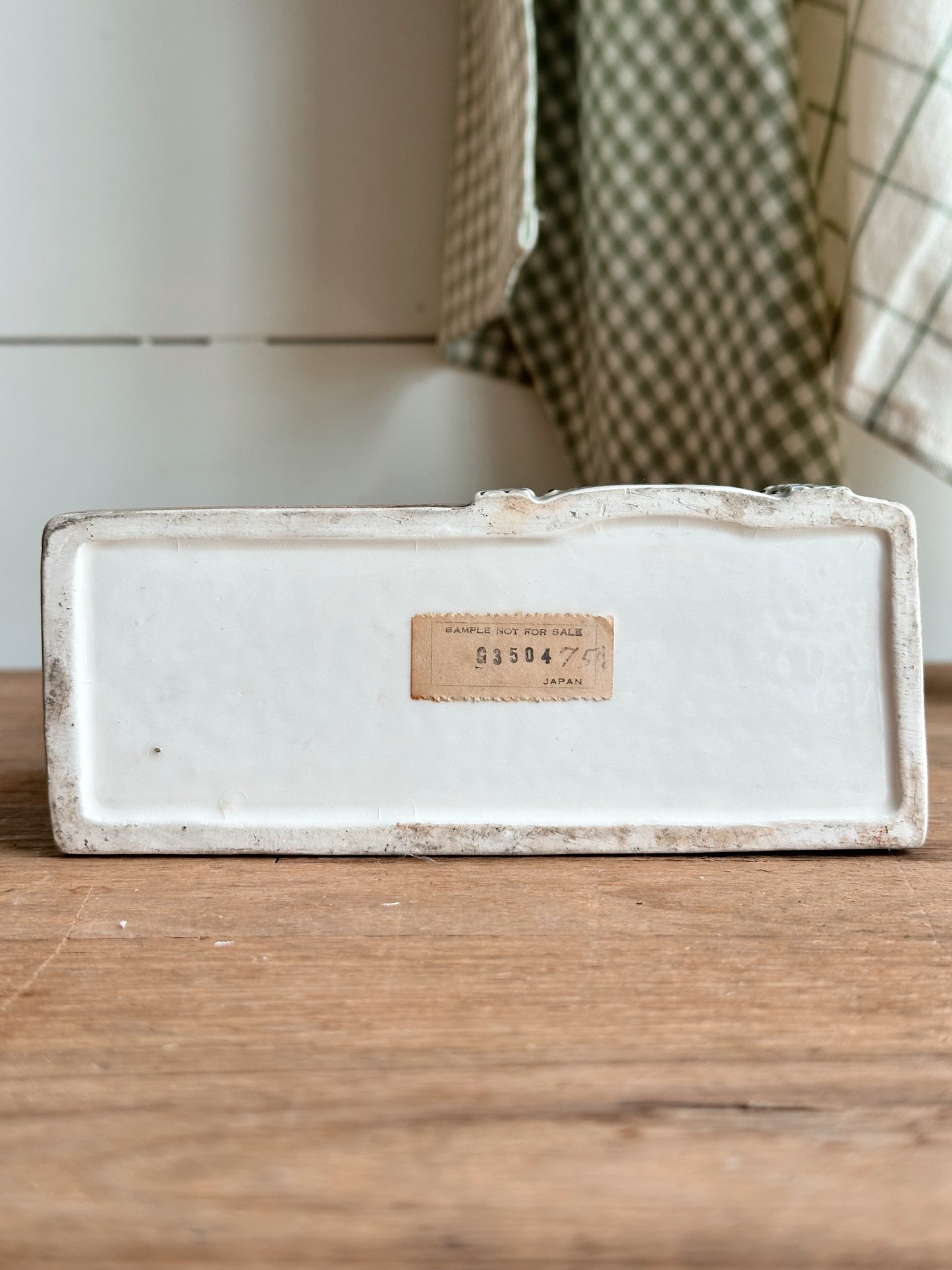 Vintage Home Sweet Home Sponge Holder (Japan Sample Piece)