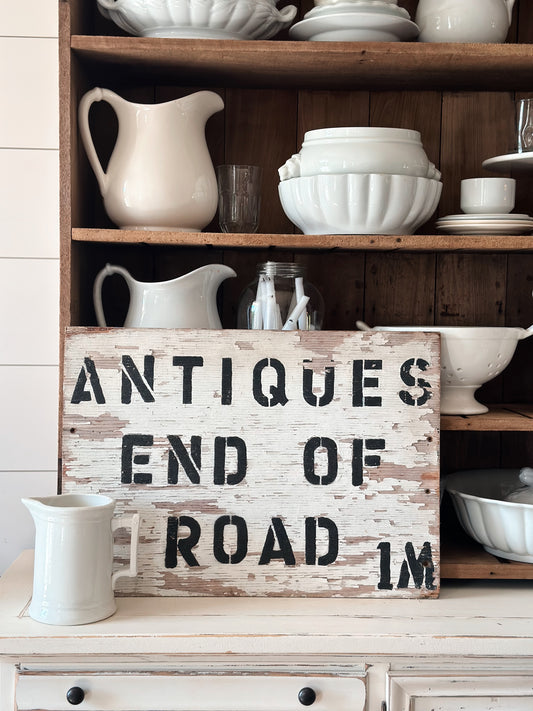 Authentic Chippy Antiques Sign