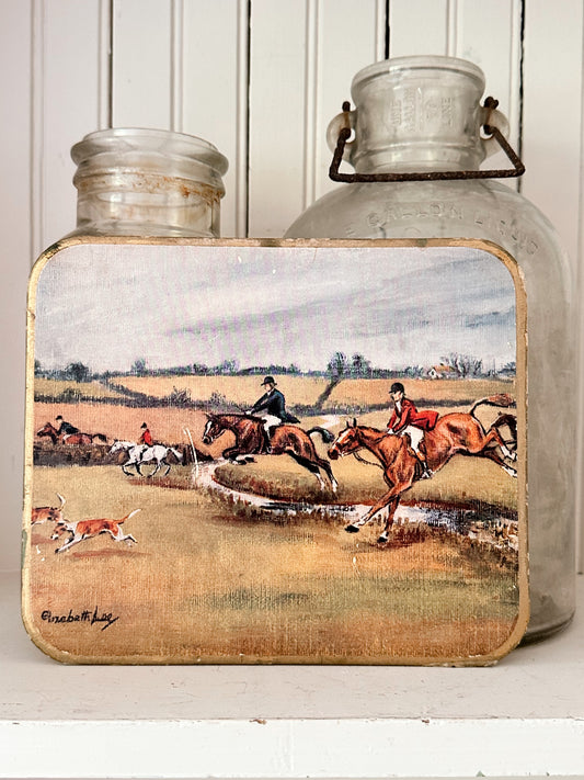 Vintage Equestrian Trivet