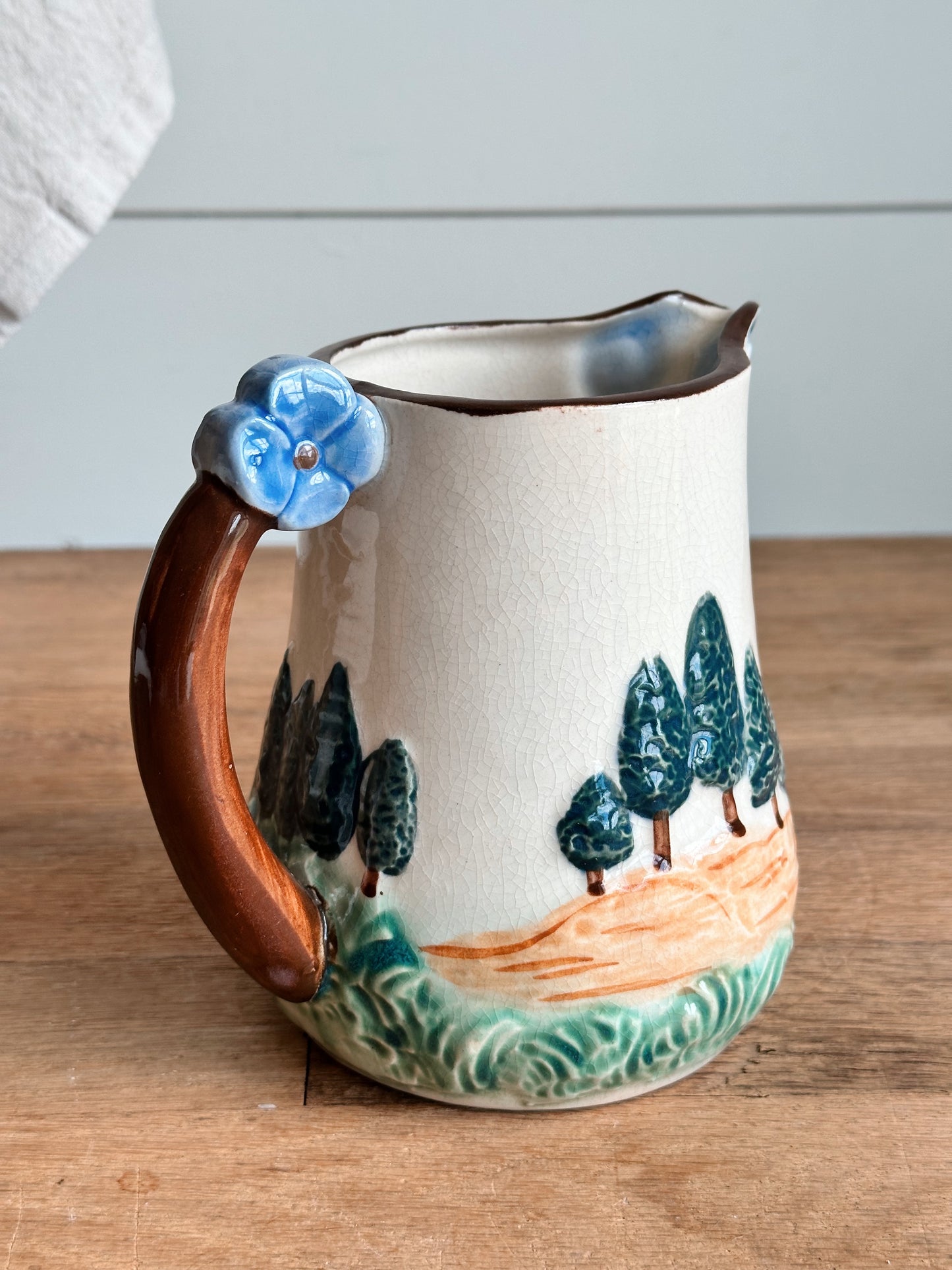 Vintage Cottage Pitcher, Japan