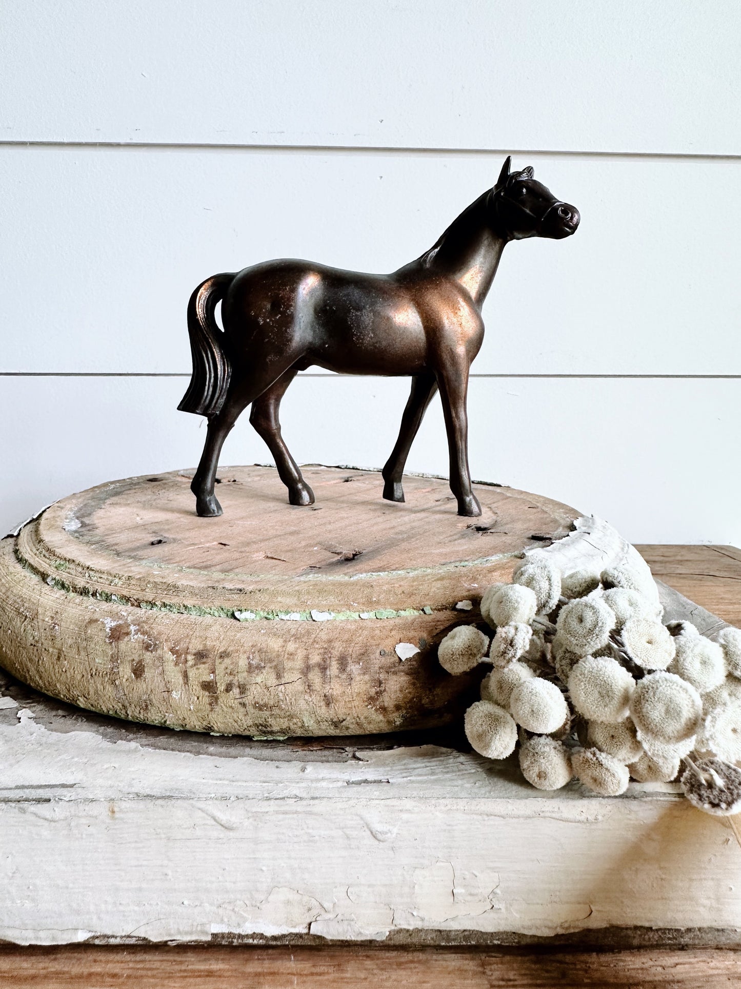 Vintage Bronze Horse