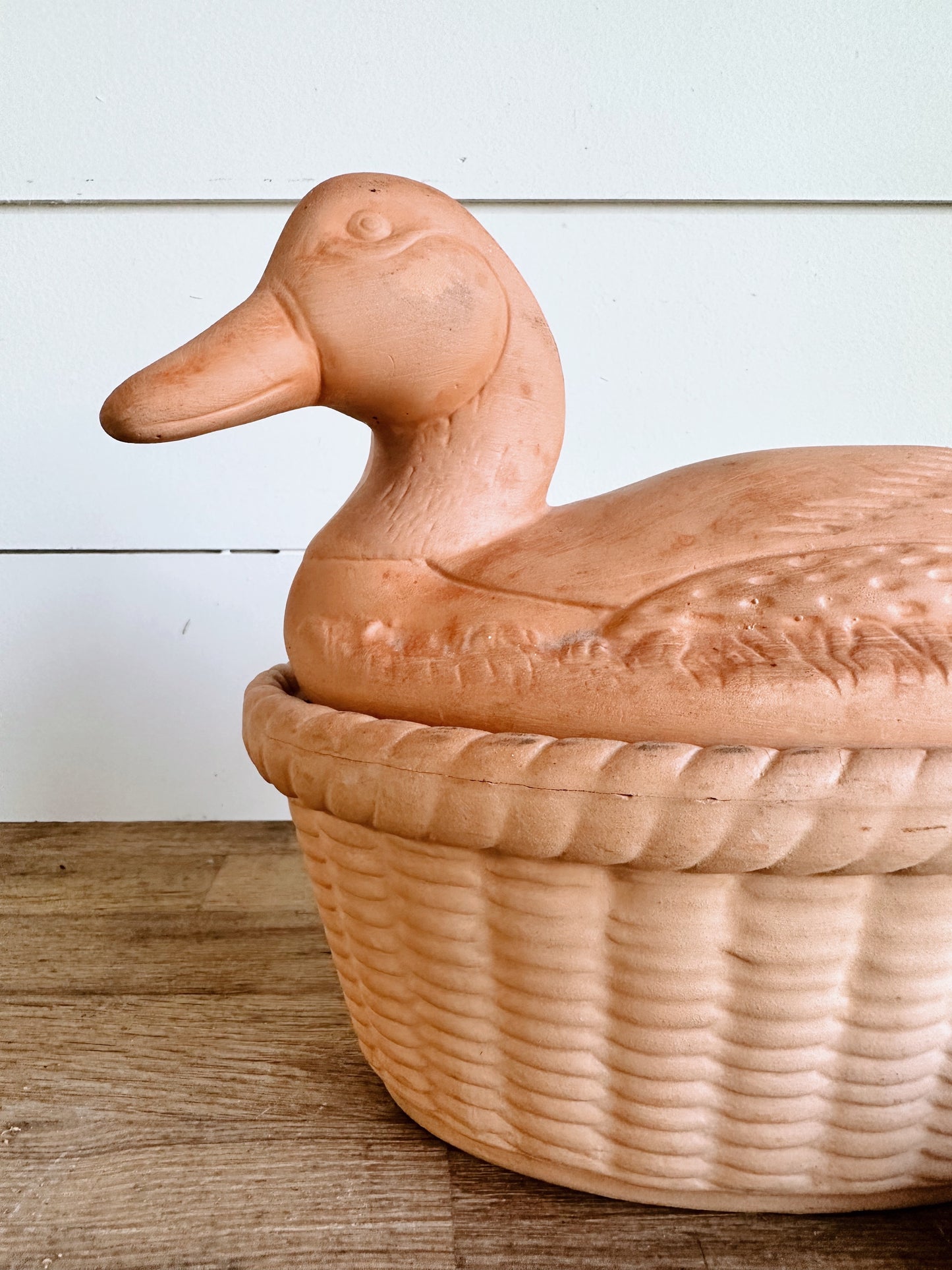 Terra Cottage Duck On a Nest Baking Dish