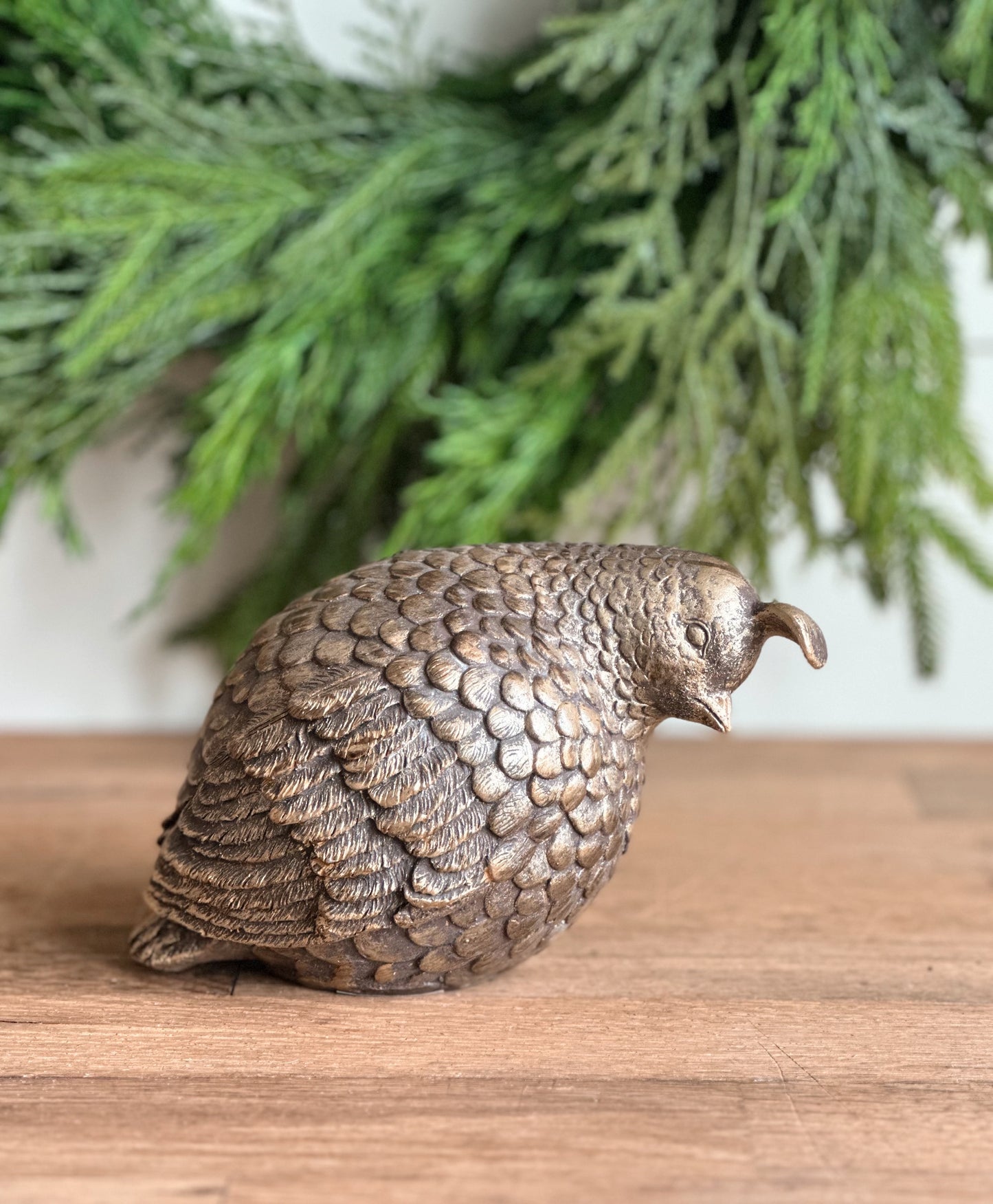 Antique Gold Partridges