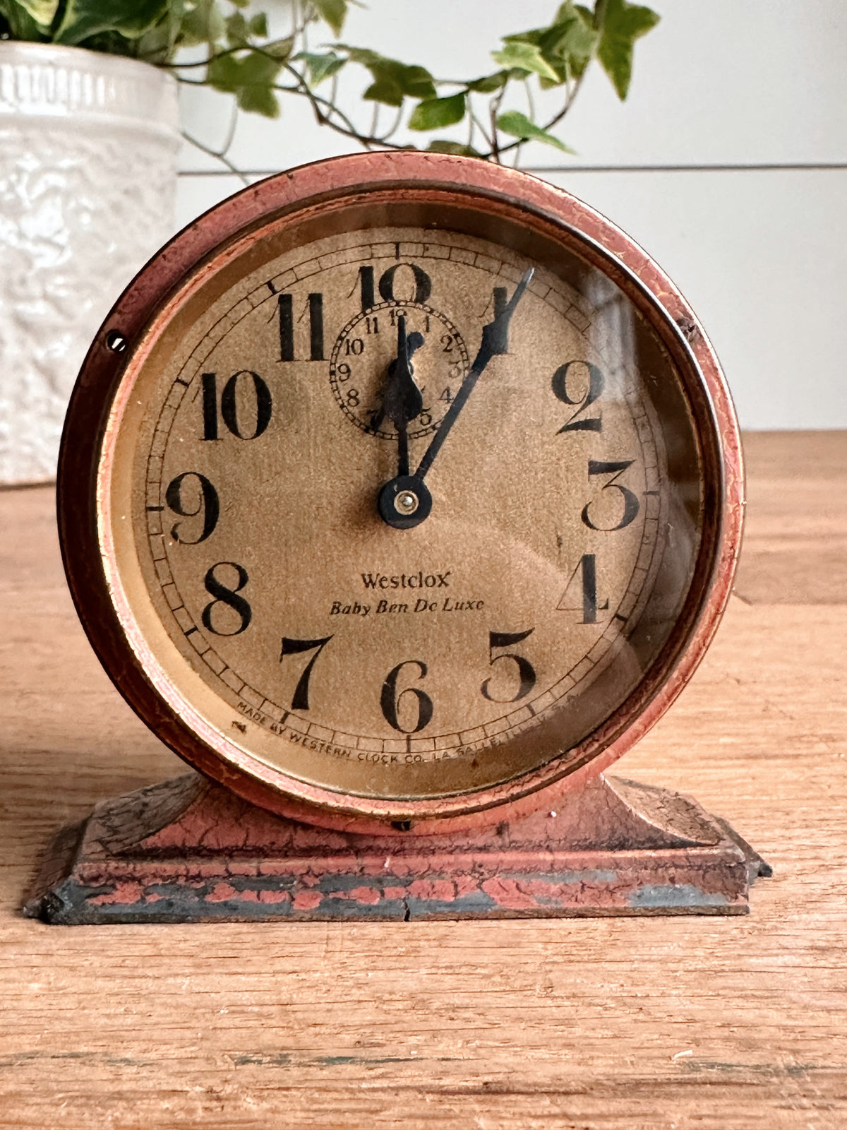 Vintage Westclox Baby Ben De Luxe