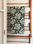 Linen Hydrangea Tea Towel