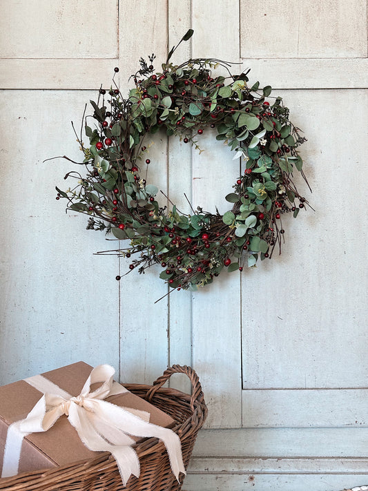 Cottage Christmas Wreath