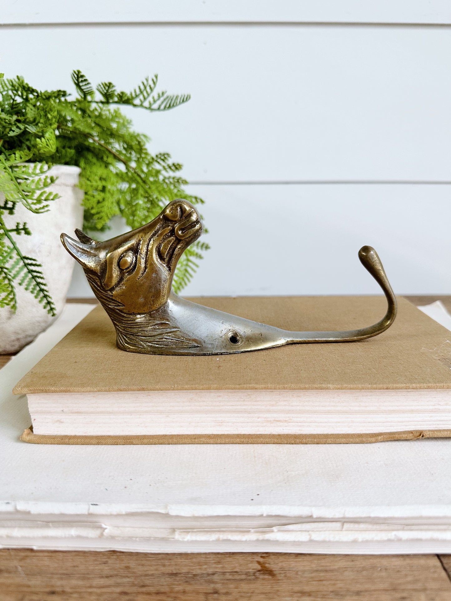 Heavy Vintage Horse Wall Hook