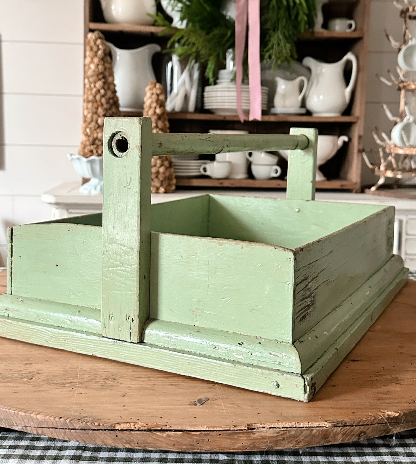 Vintage Wooden Carrier