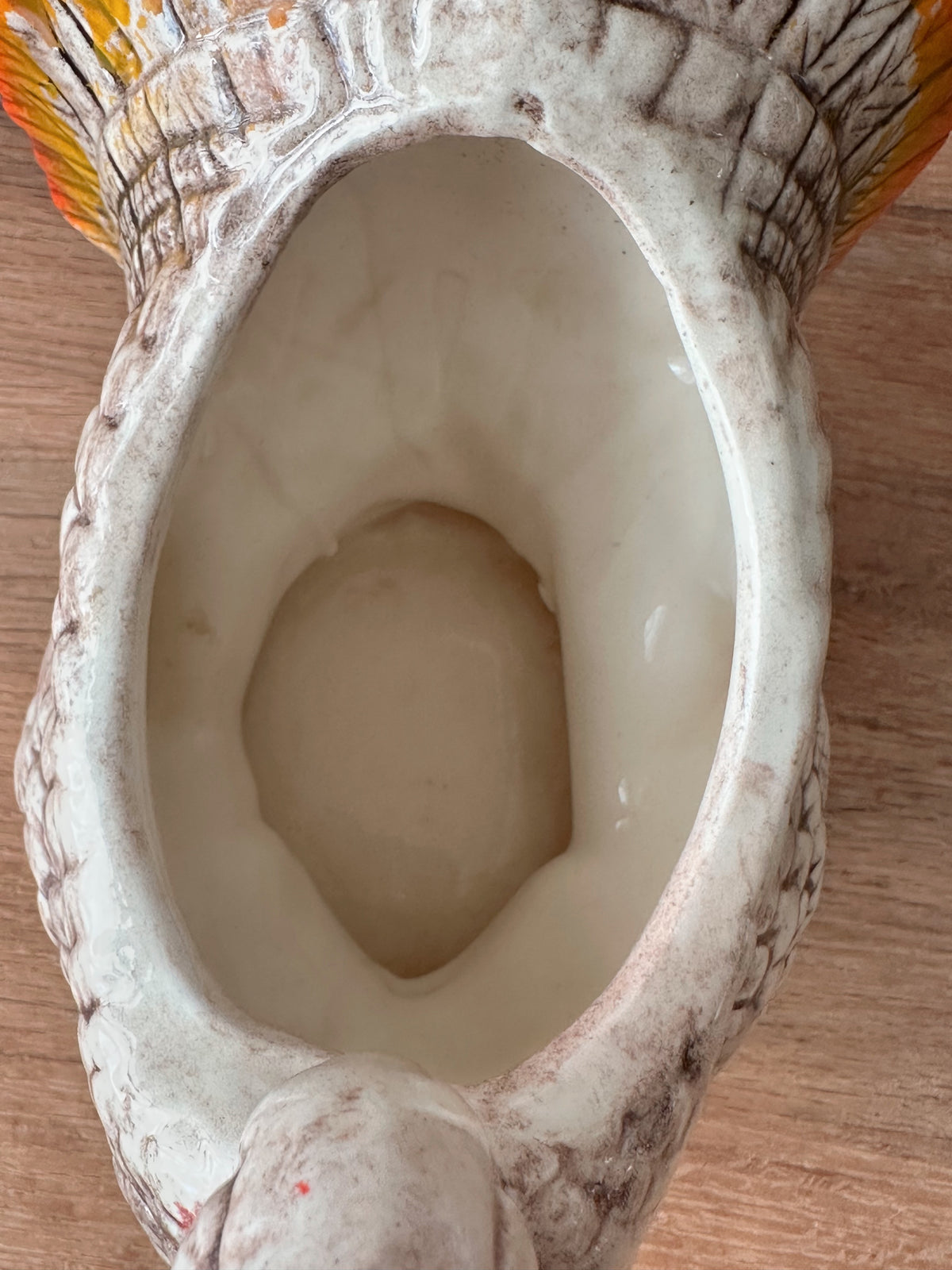Vintage Turkey Planter