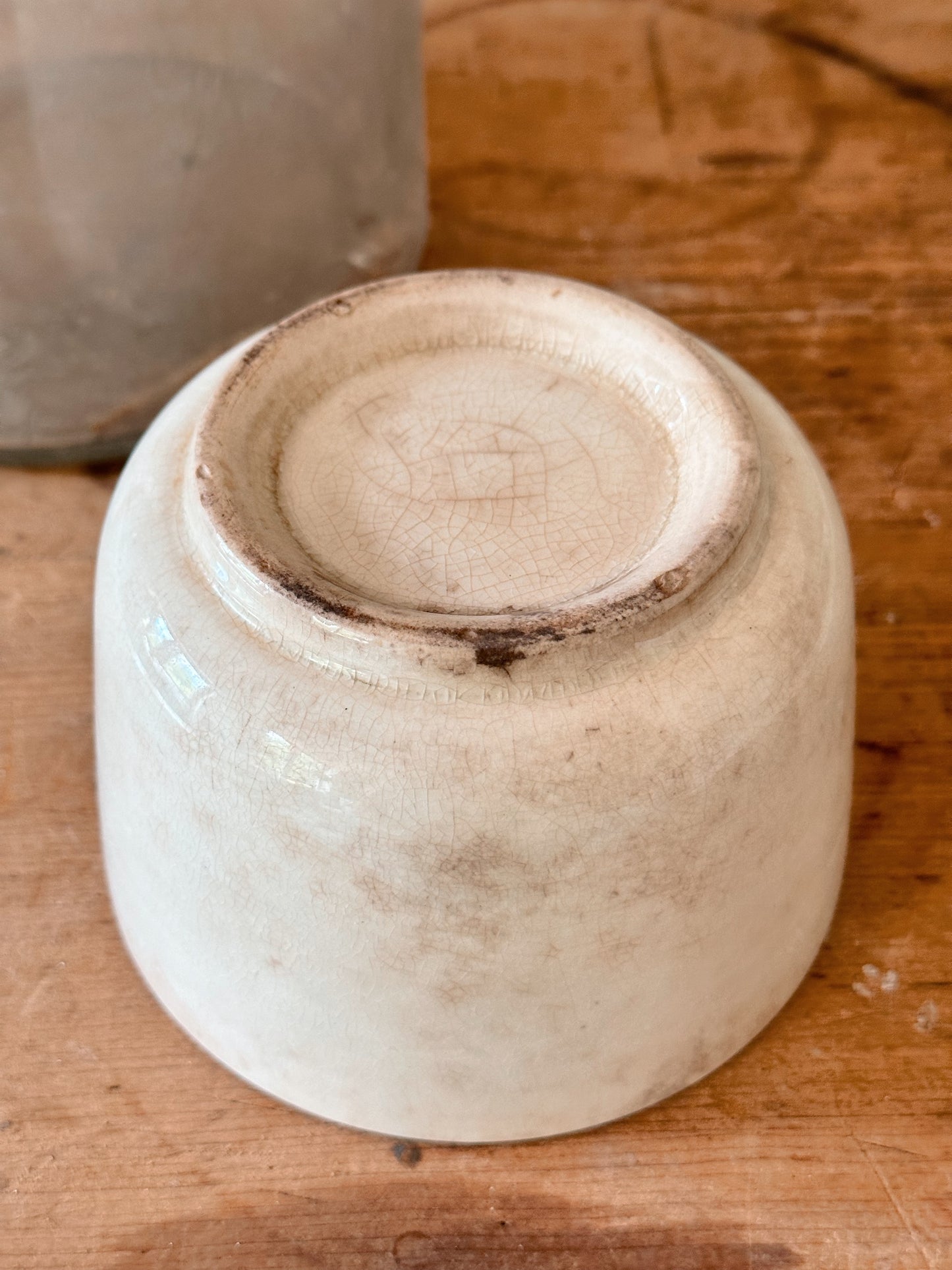 Pumpkin Chai Candle in a Beautifully Stained Ironstone Dish