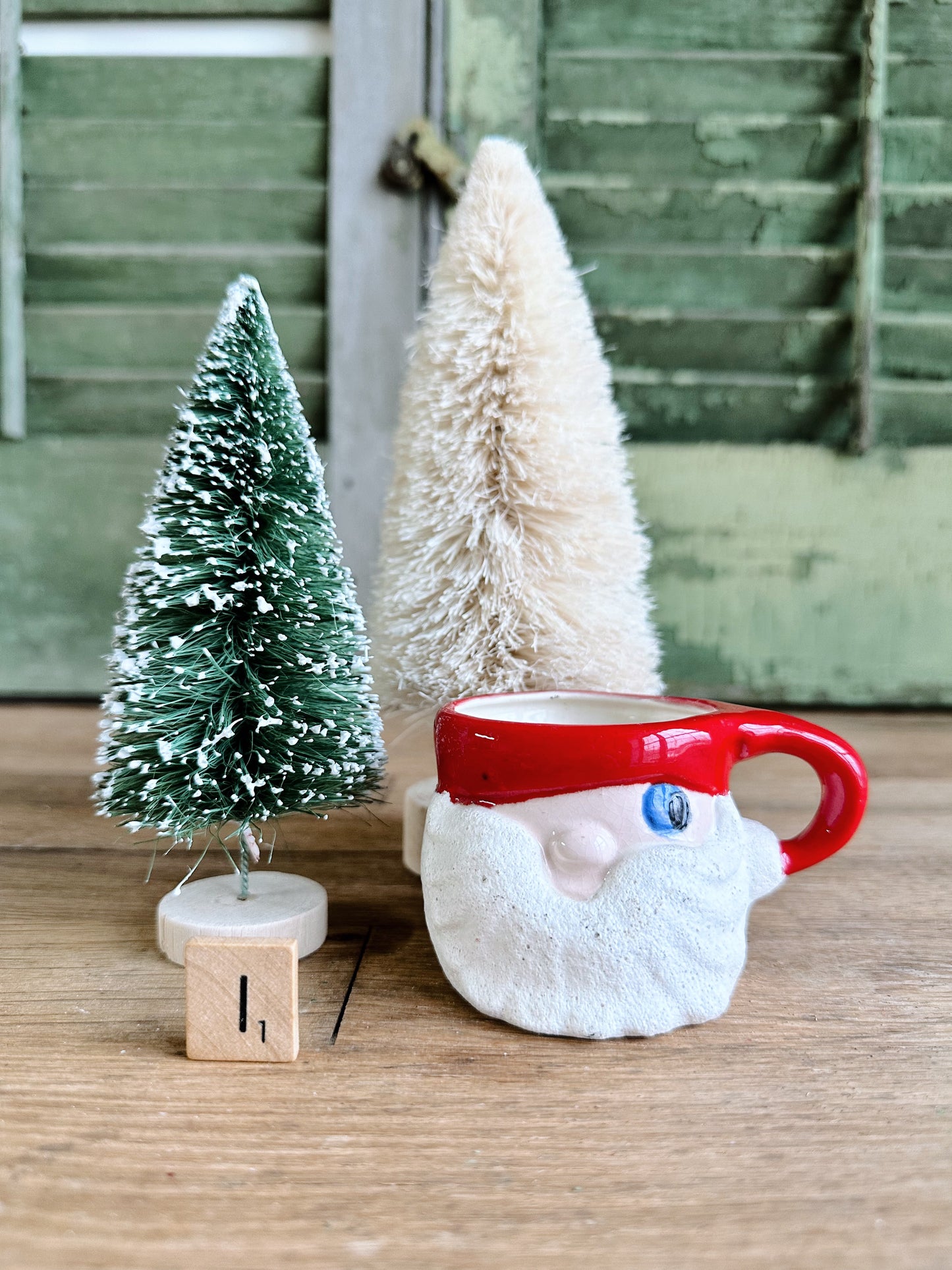 Vintage Santa Mug