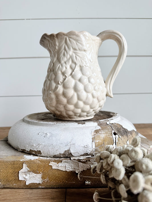 Beautifully Stained Vintage Pitcher