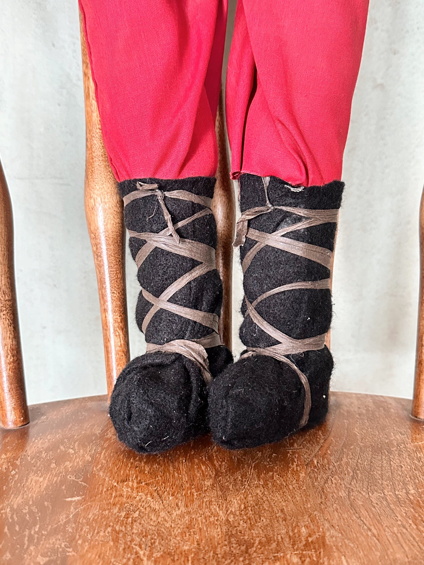 Vintage Santa with Paper Mache Face