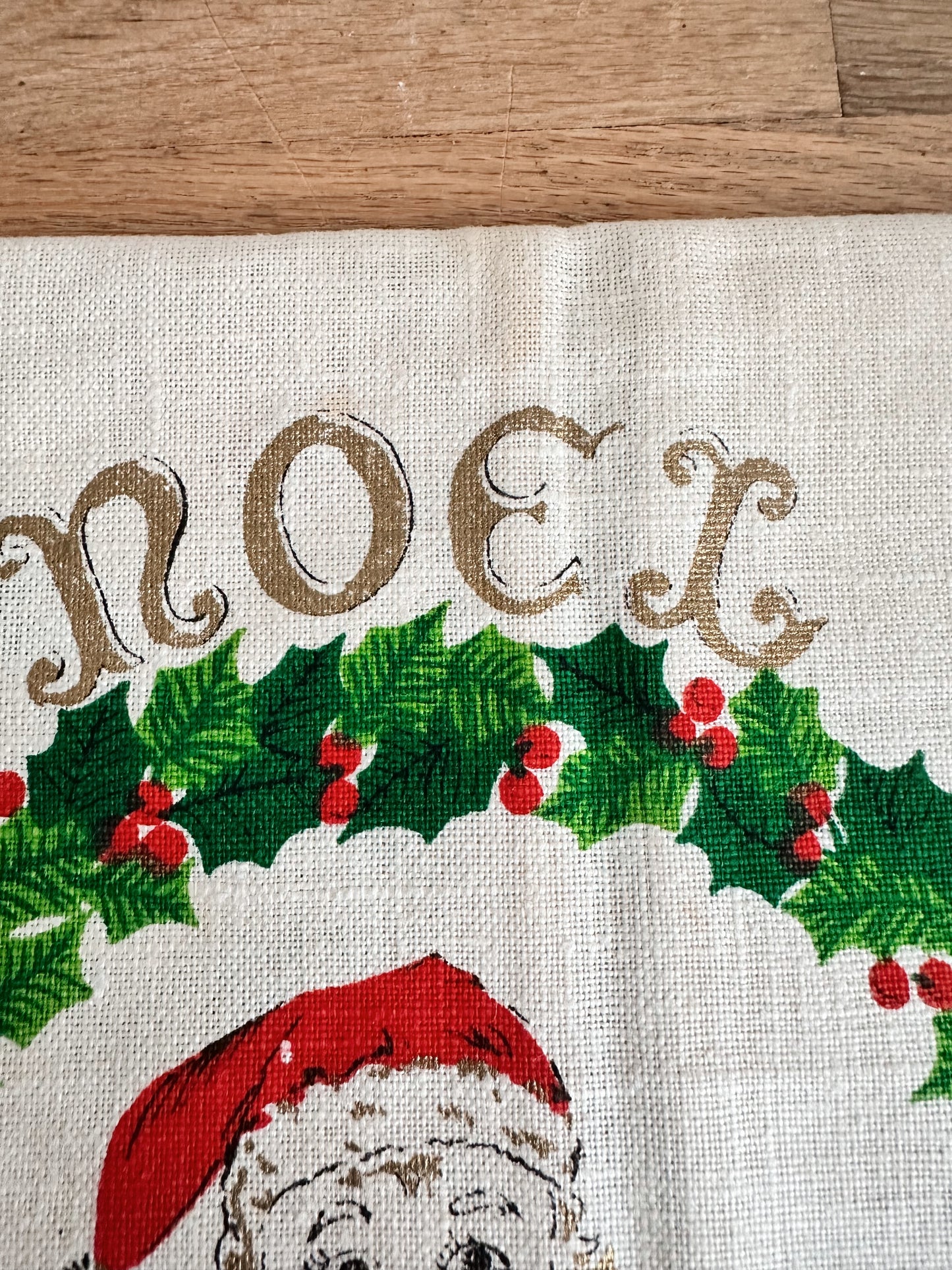 Vintage Linen Tea Towel