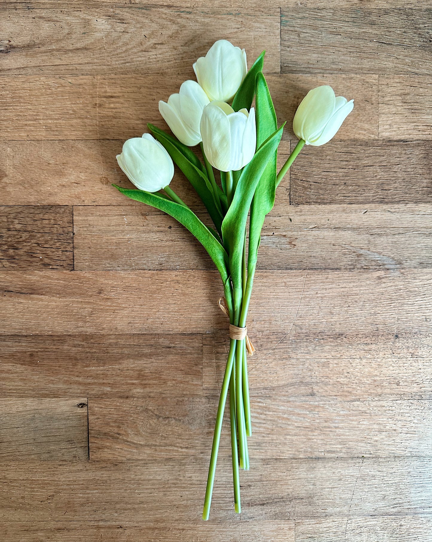 Real Touch Cream Open Tulip Bundle