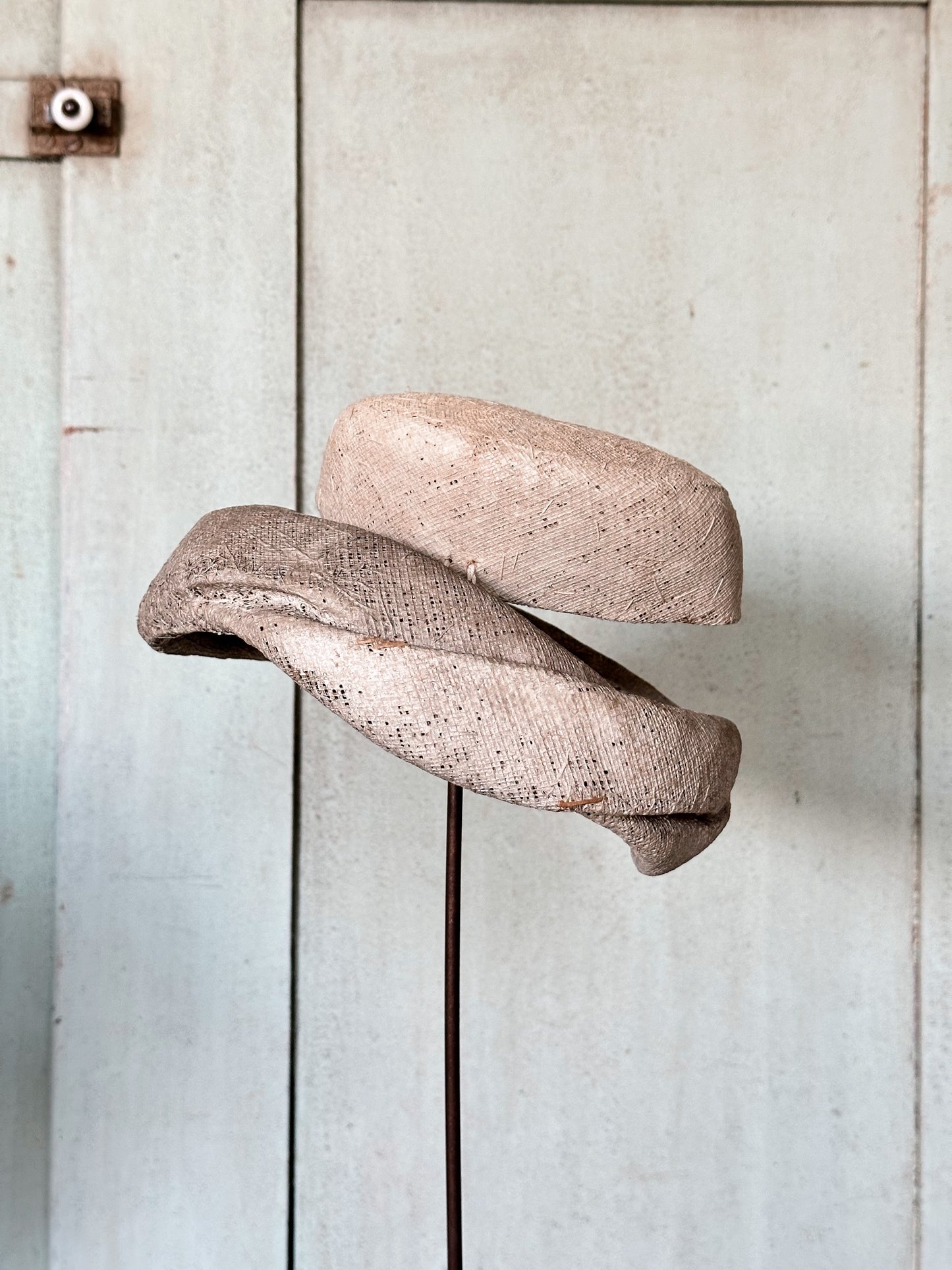 Vintage Hessian Hat Mold