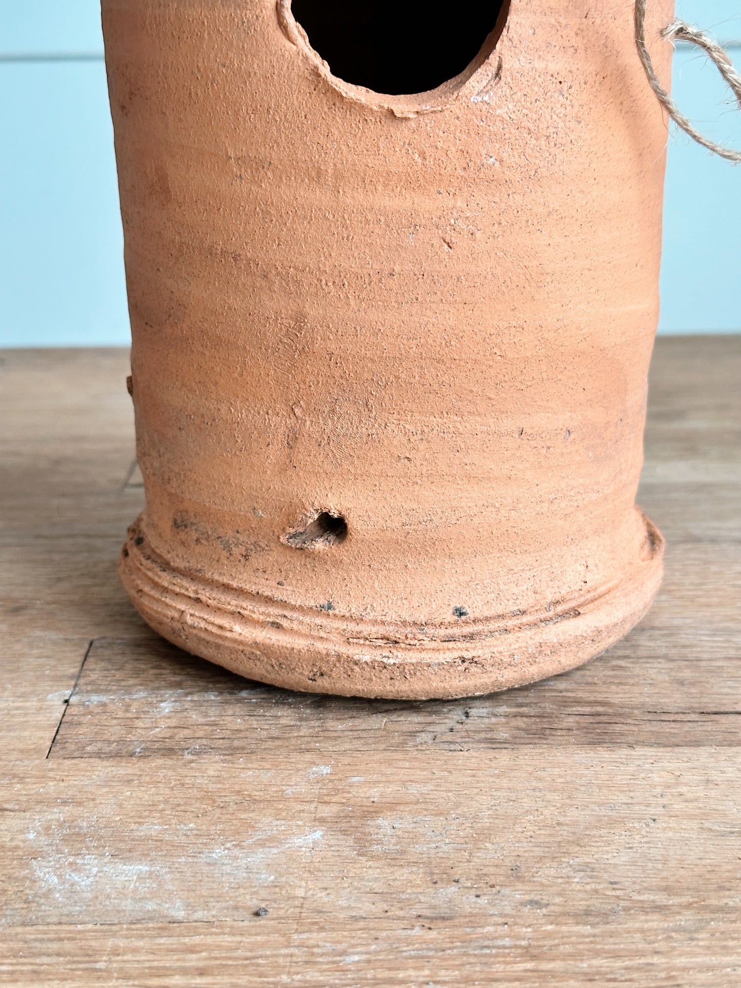 Vintage Terra Cotta Bird House