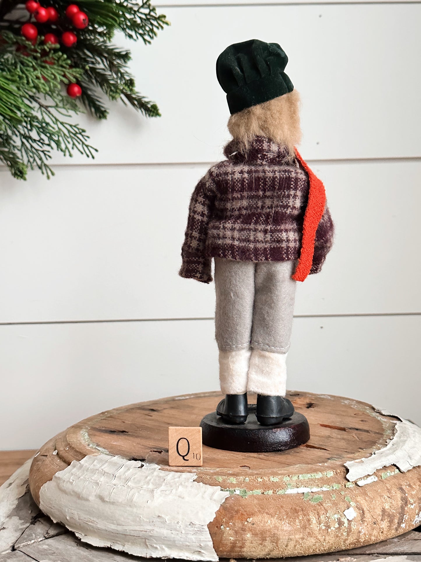 Vintage Victorian Style Caroler