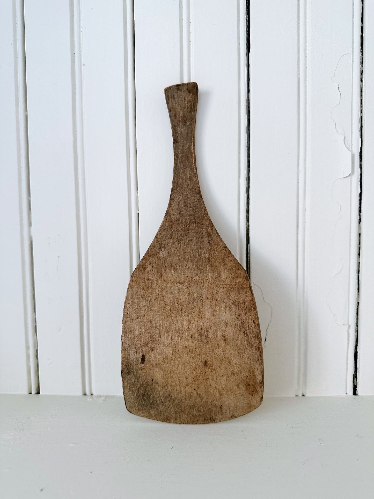 Antique Wood Butter Paddle