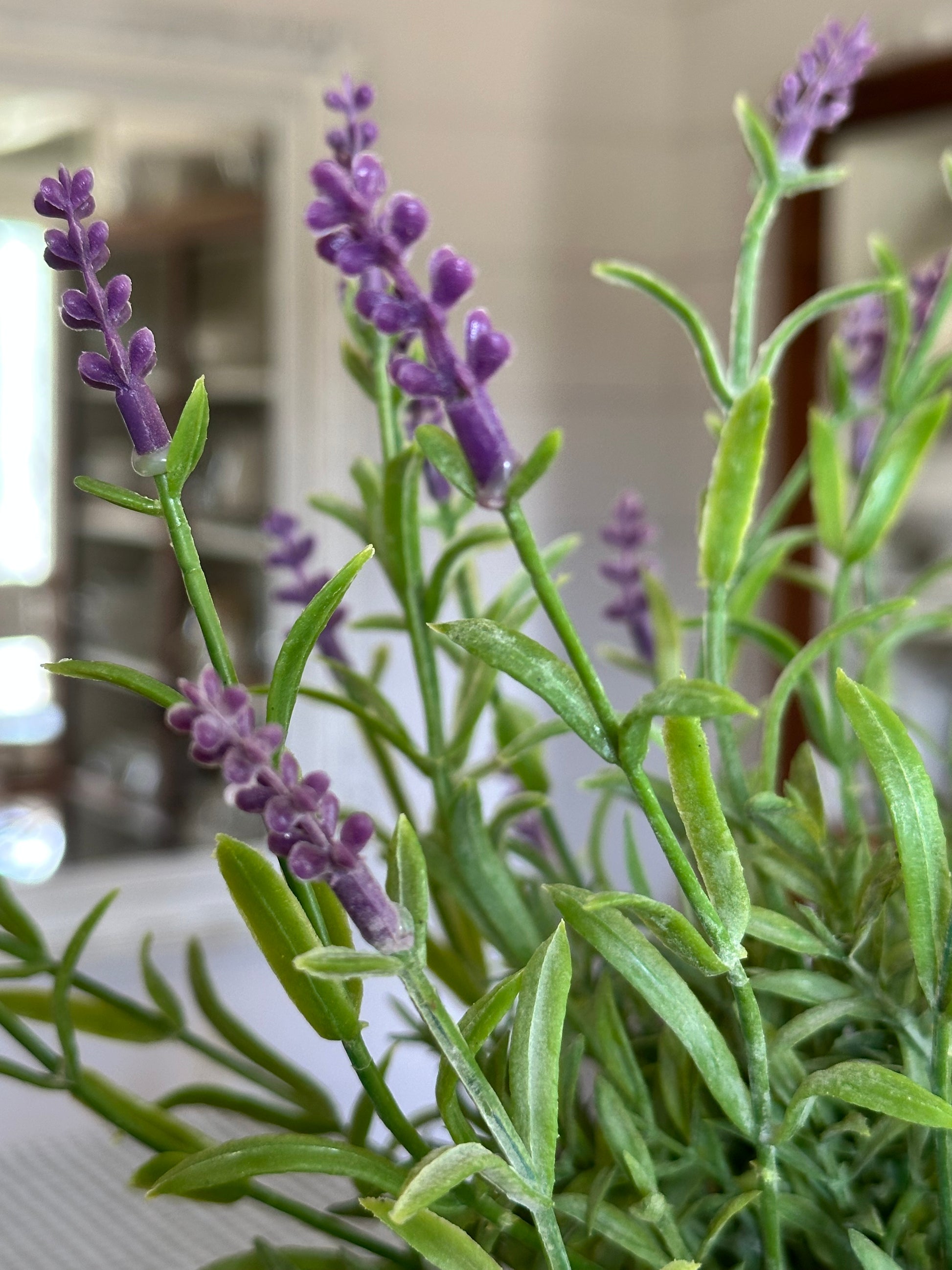 Faux Lavender Topiary –