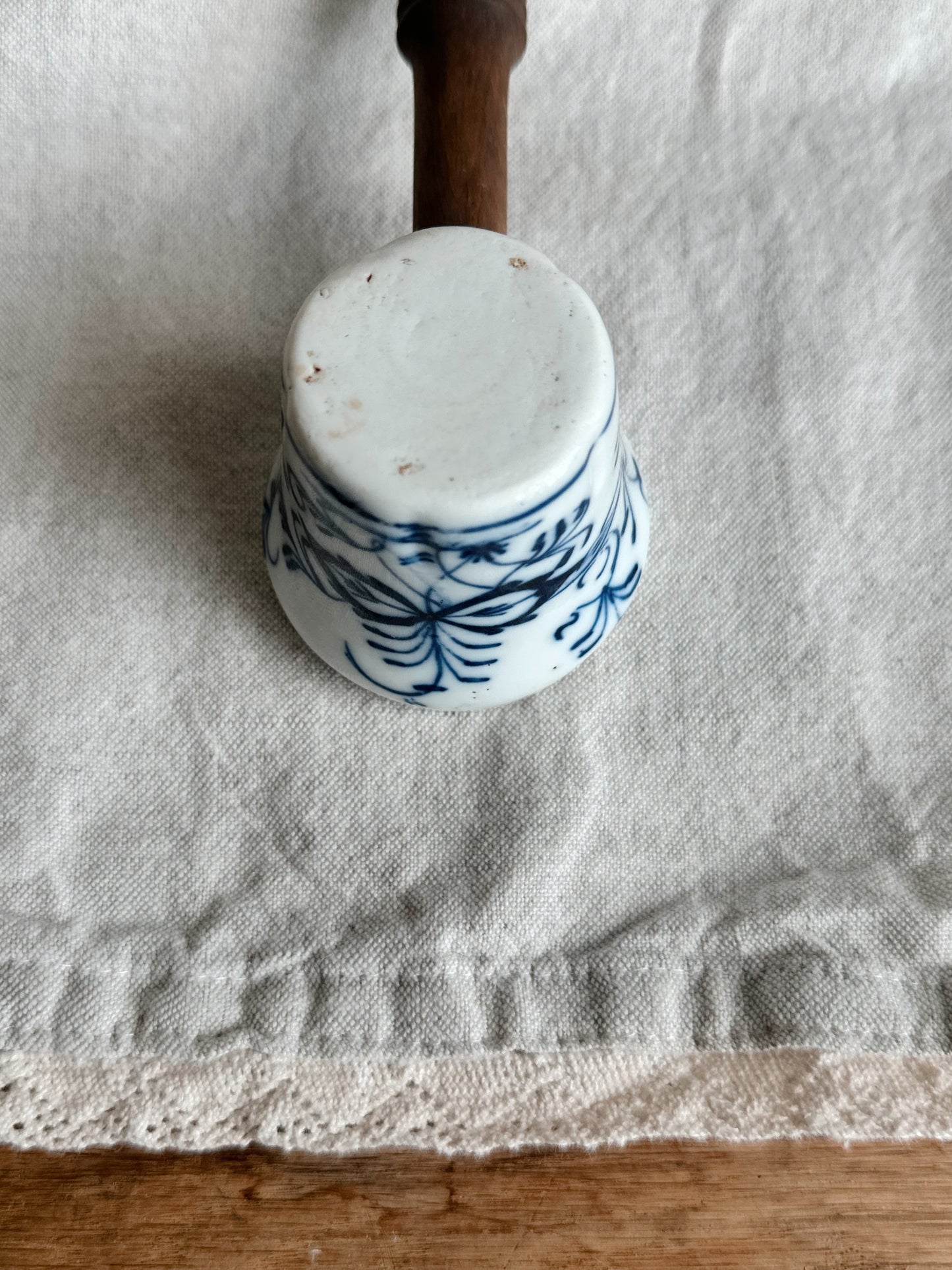 Antique English Onion Ware Meat Tenderizer