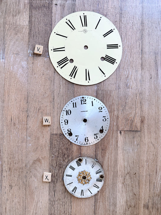 Vintage Clock Faces