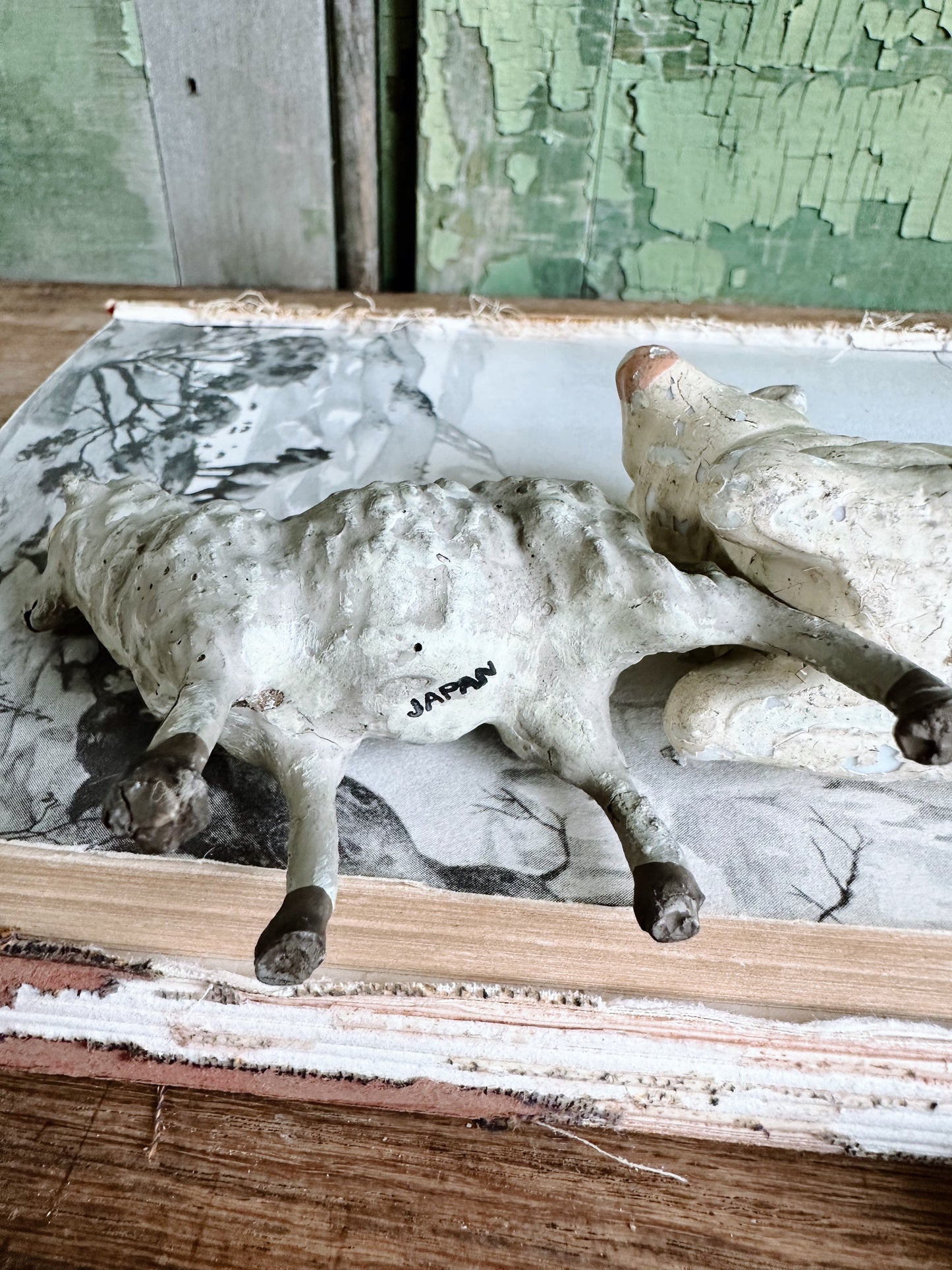 Collection of Three Vintage Sheep