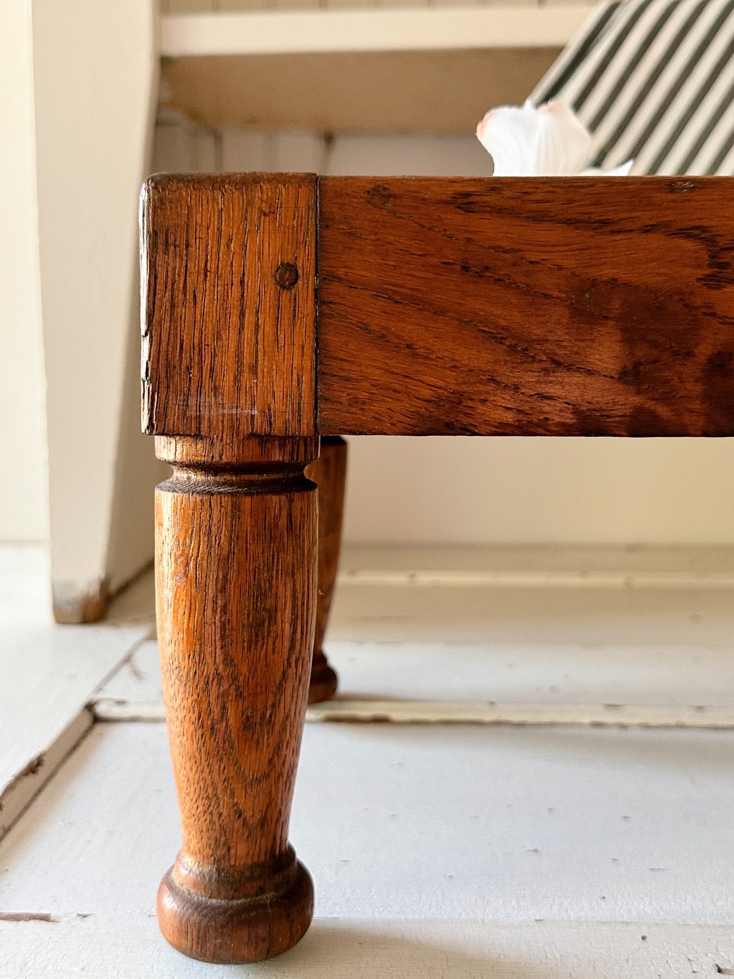 Vintage Deconstructed Footstool/Riser