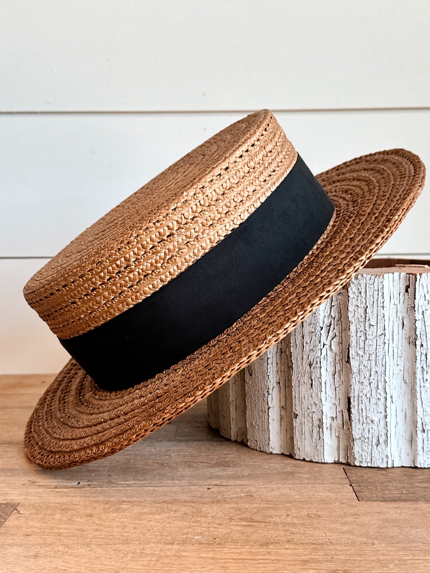 Vintage Woven Hat, Adam, Sea Breeze
