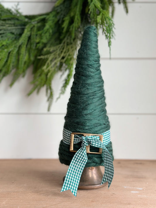 Vintage Brass Bottom Yarn Tree