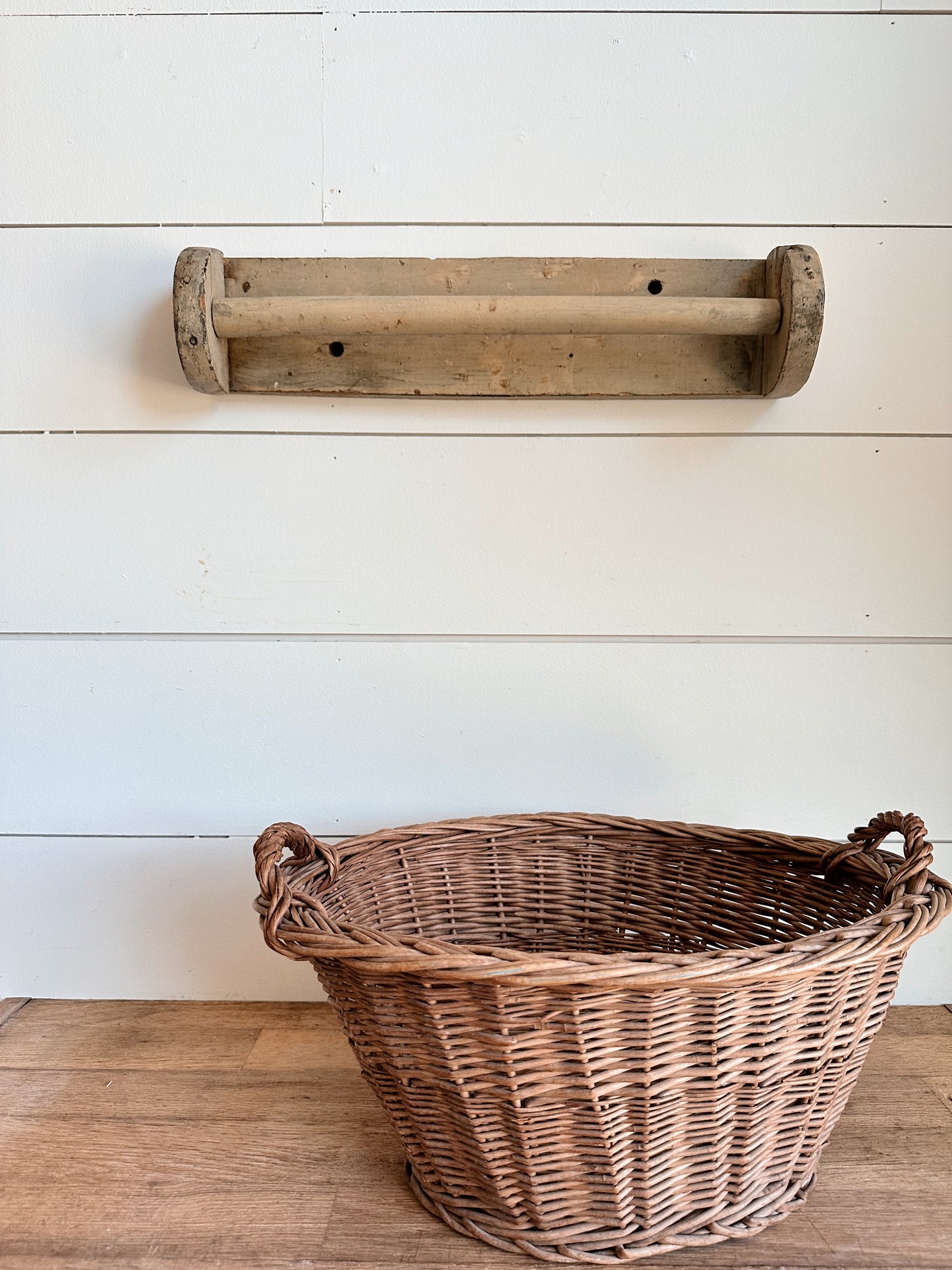 Primitive Antique Towel Holder