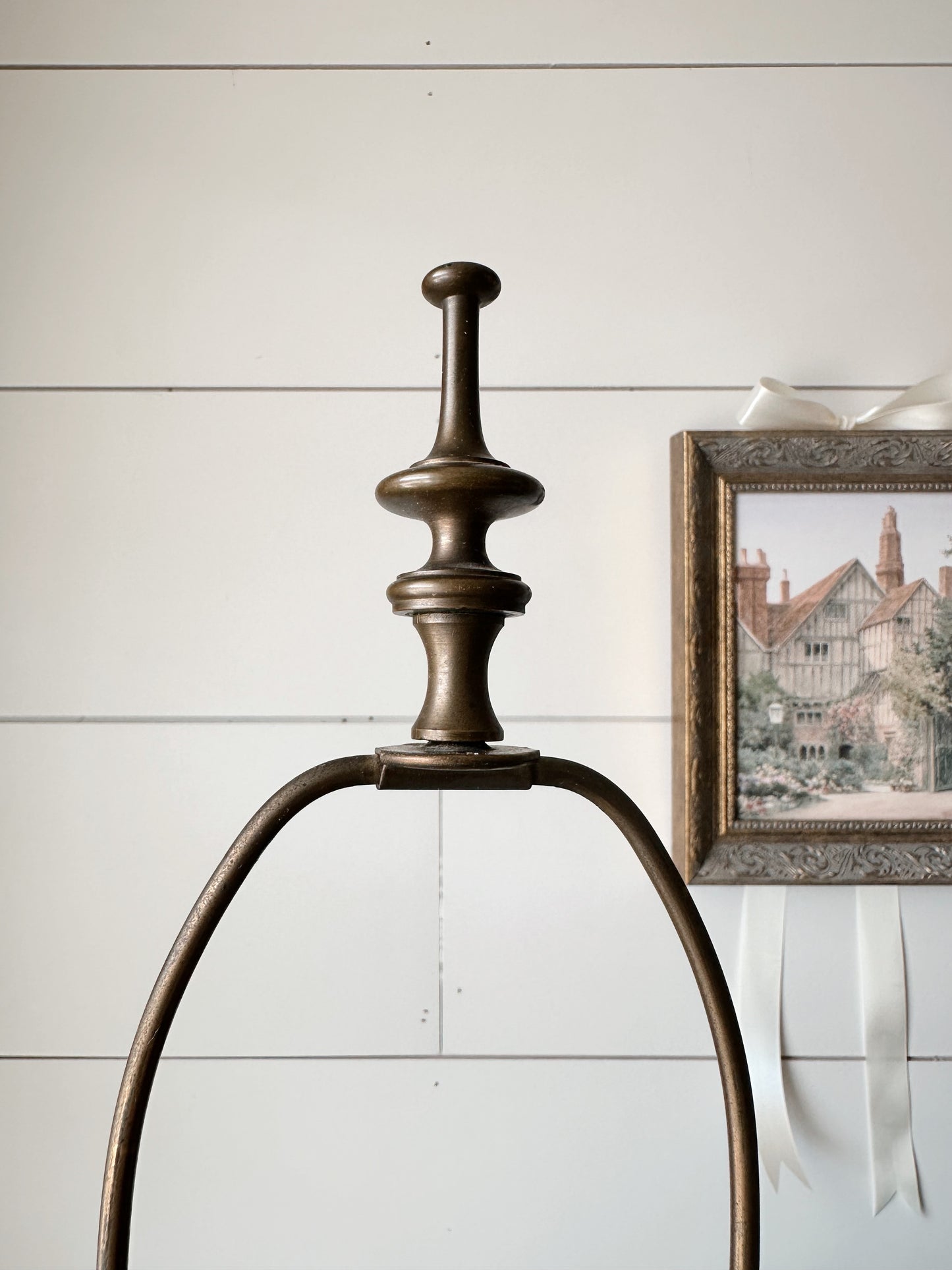 Vintage Hand Painted Lamp