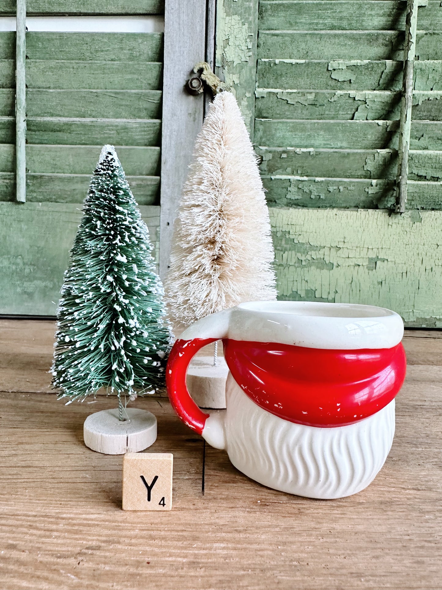 Vintage Santa Mug