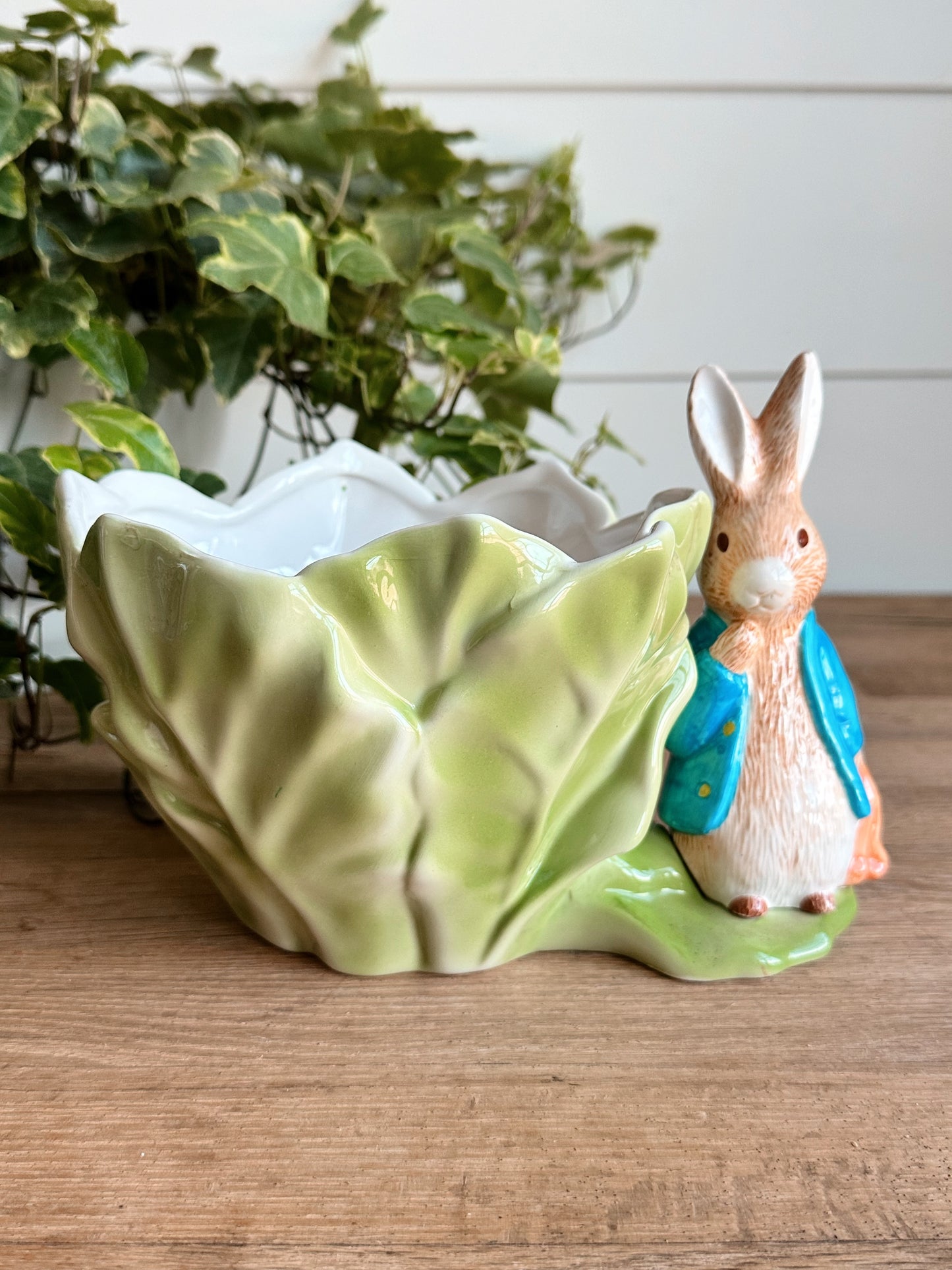 Vintage Beatrix Potter Peter Rabbit Planter