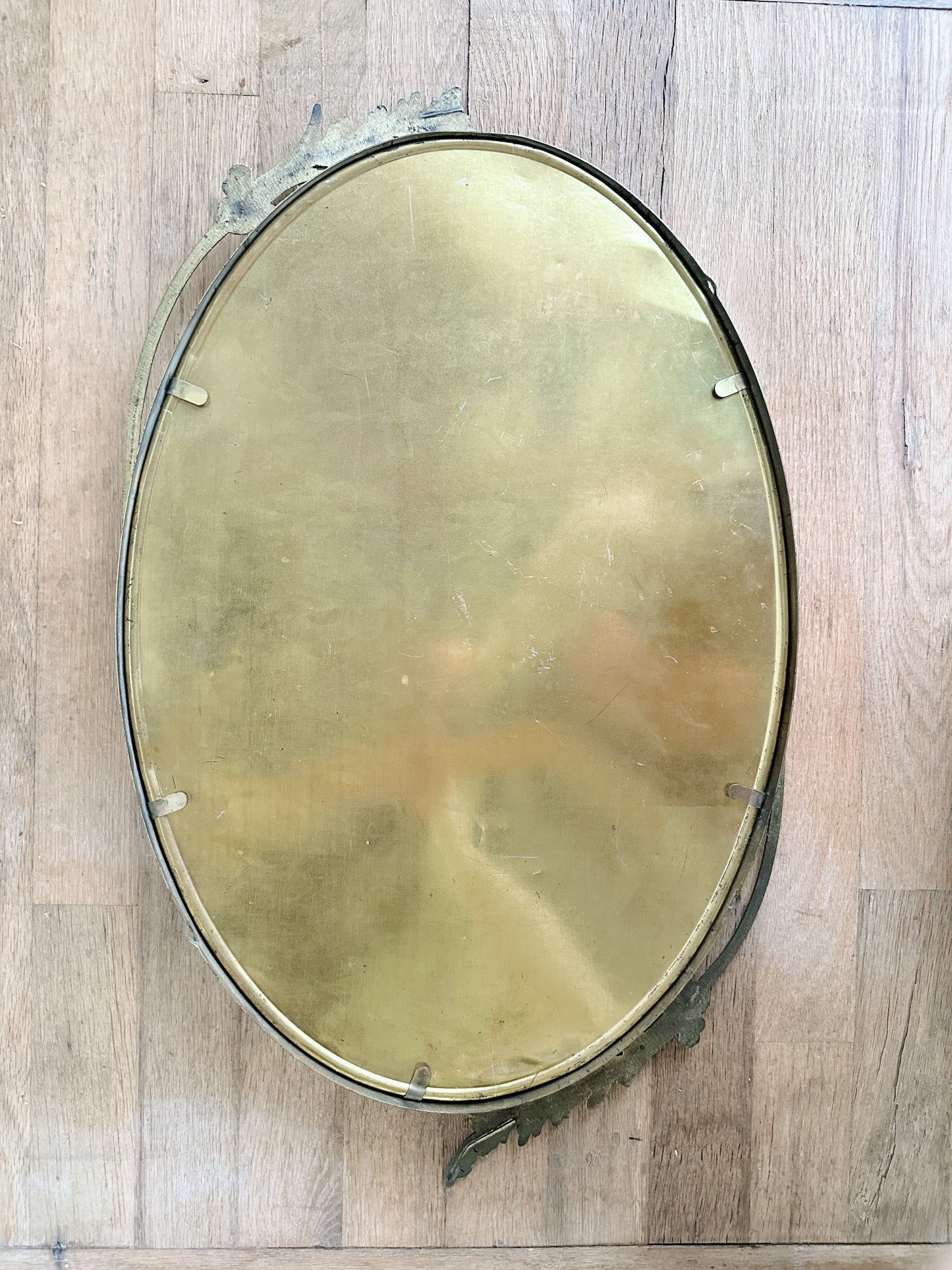 Lovely Vintage Brass Frame/Tray