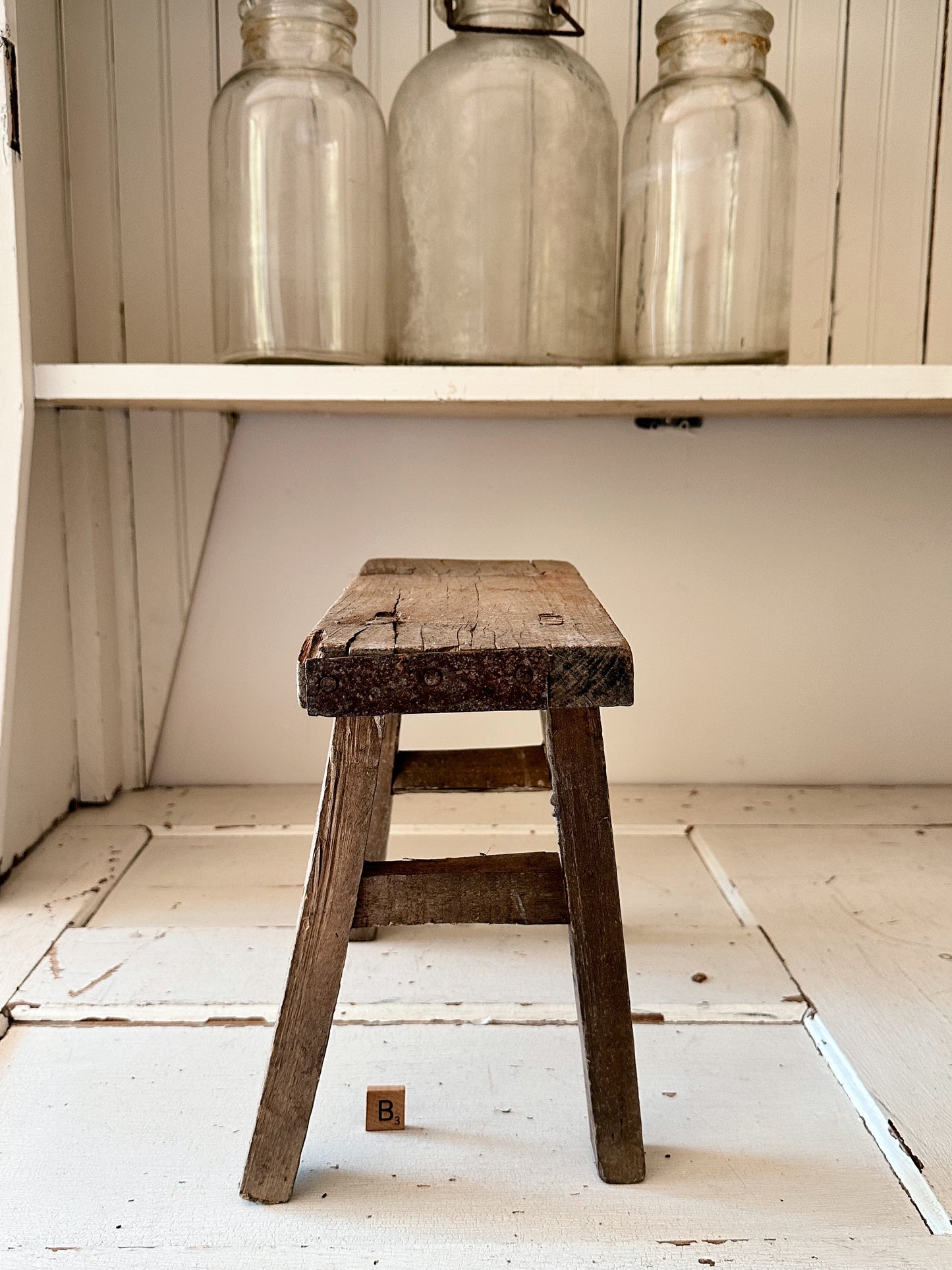 Reclaimed Wood Stool