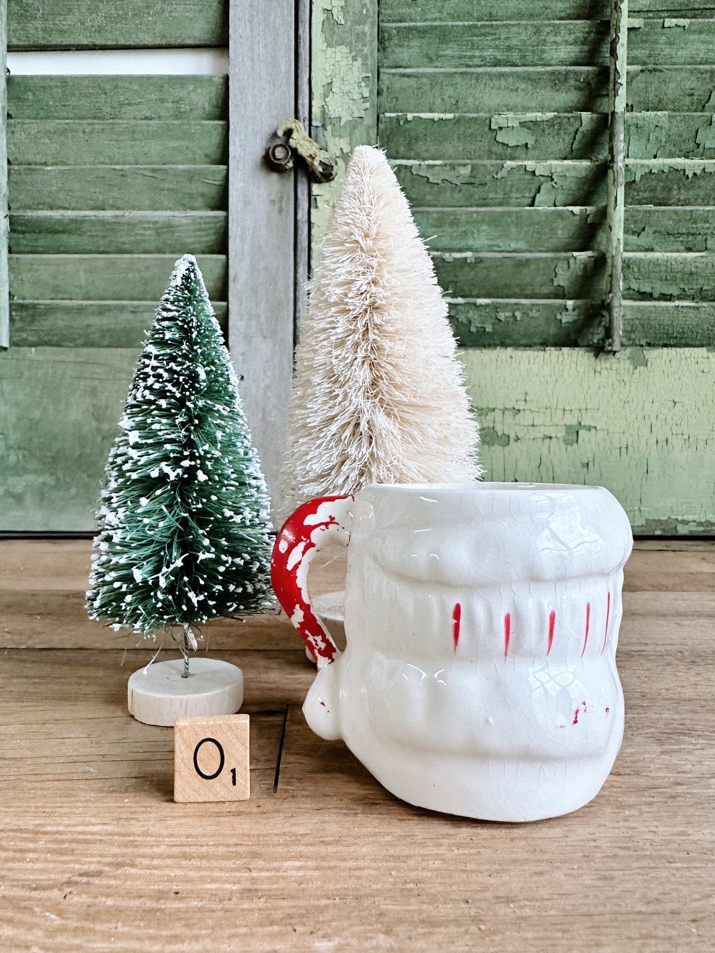 Vintage Santa Mug