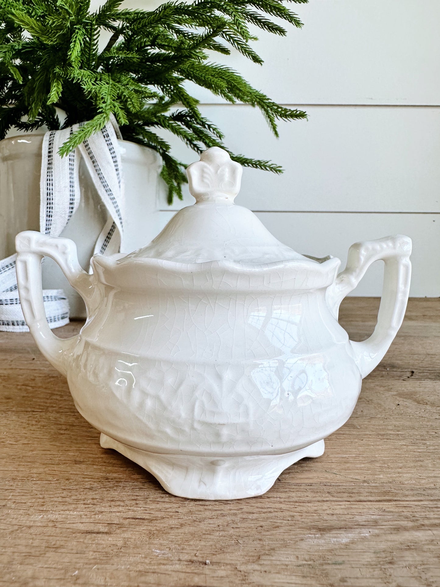 You Choose the Scent - Sugar Bowl Vintage Vessel Candle