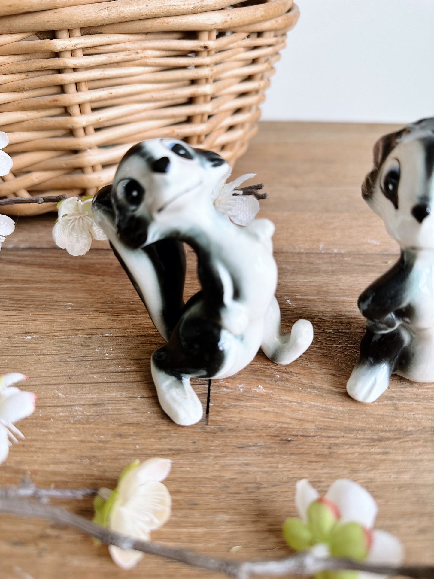 Vintage Skunk Salt & Pepper Shakers (Japan)