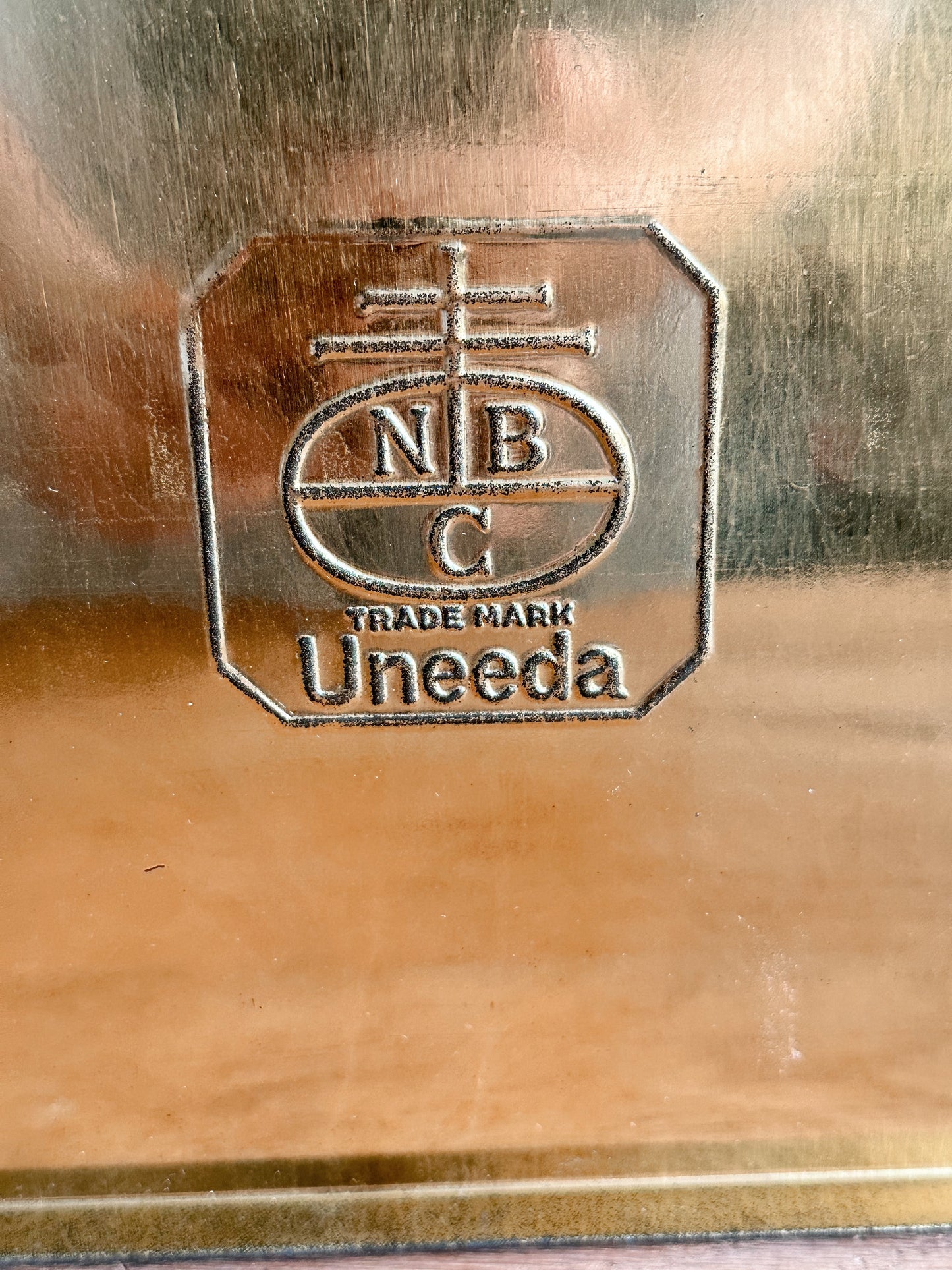 Vintage Uneeda Tin Box