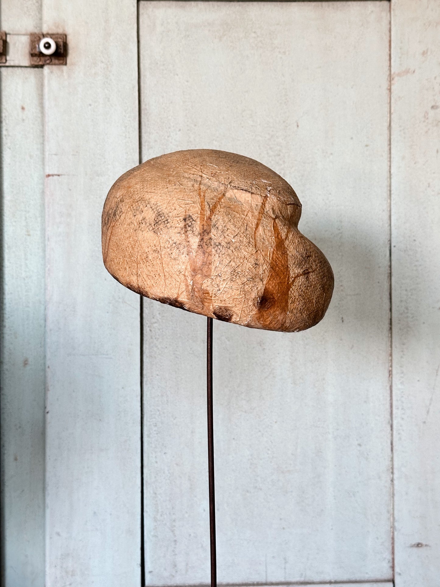 Vintage Hessian Hat Mold