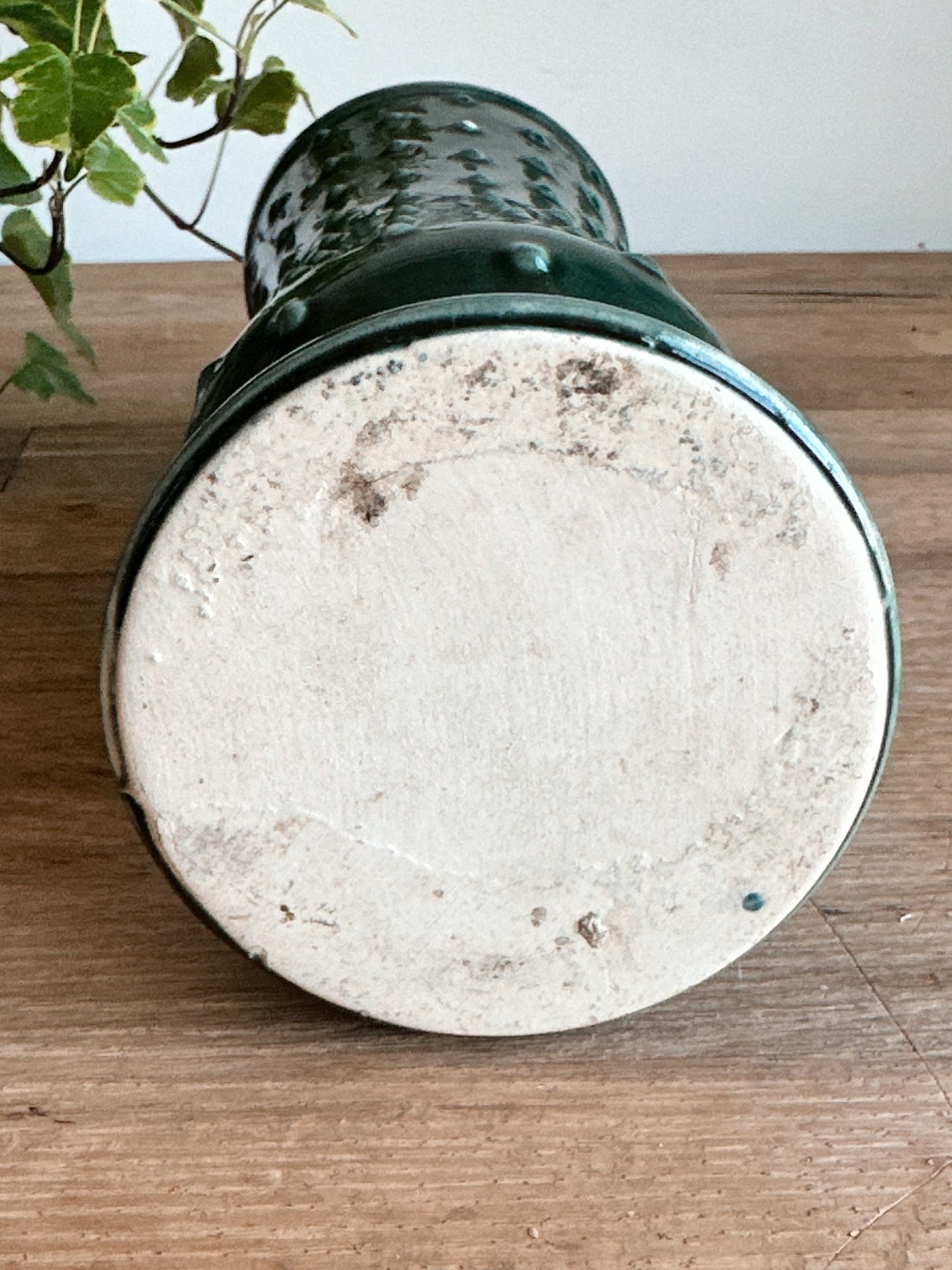 Vintage Hobnail Pottery Vase