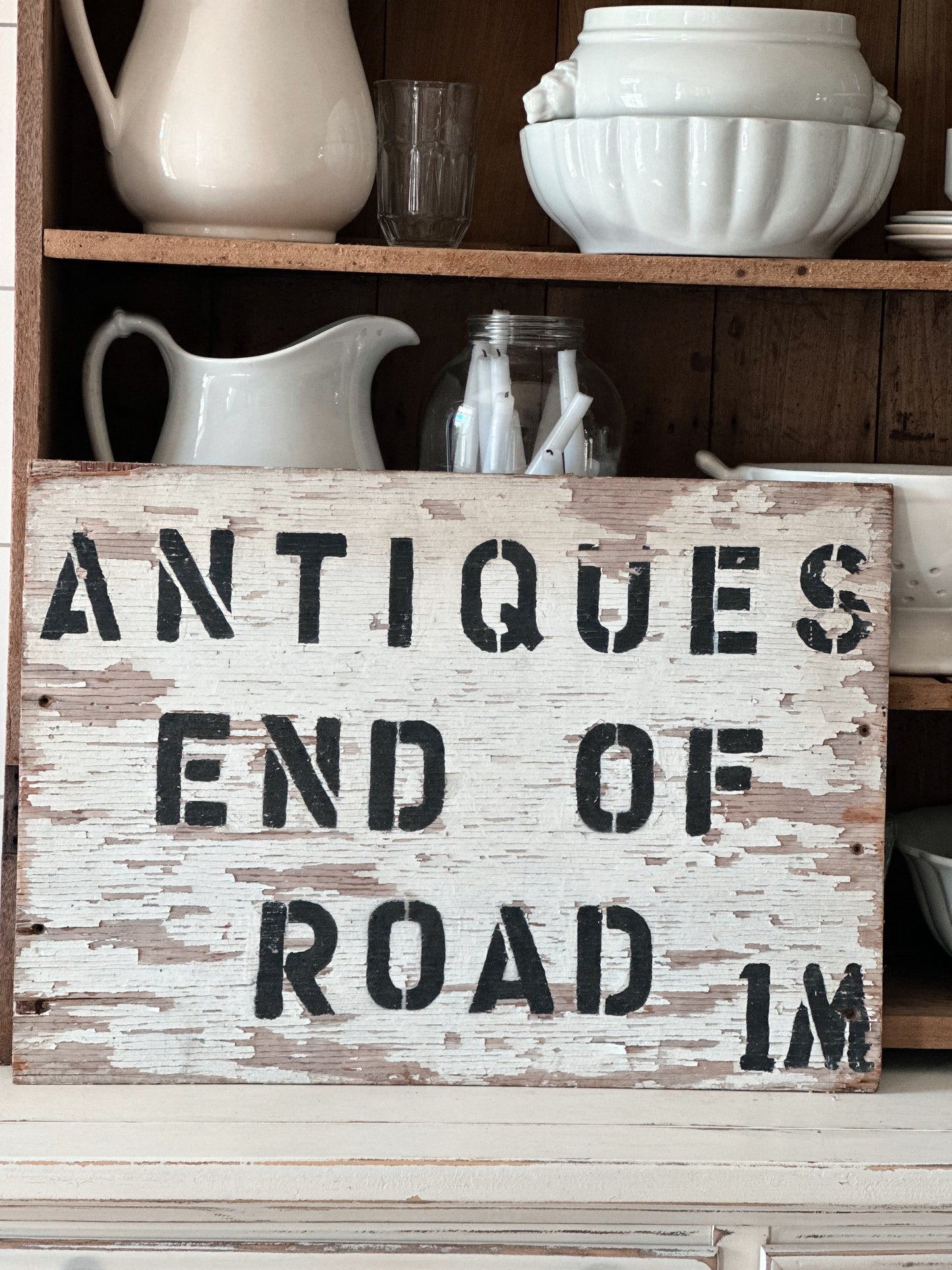 Authentic Chippy Antiques Sign
